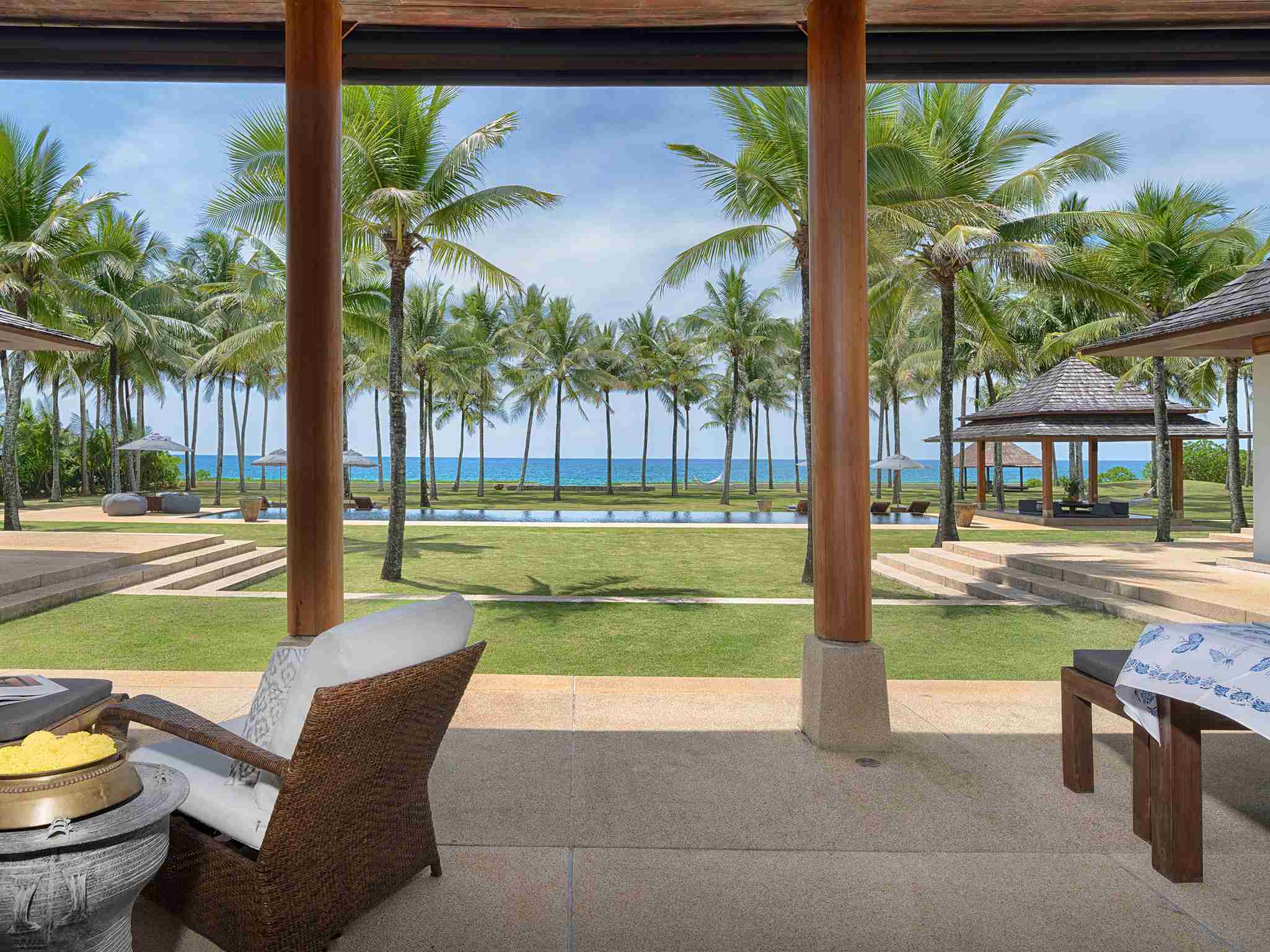 Jivana Beach Villas - Villa Ananda -  Relaxation sala