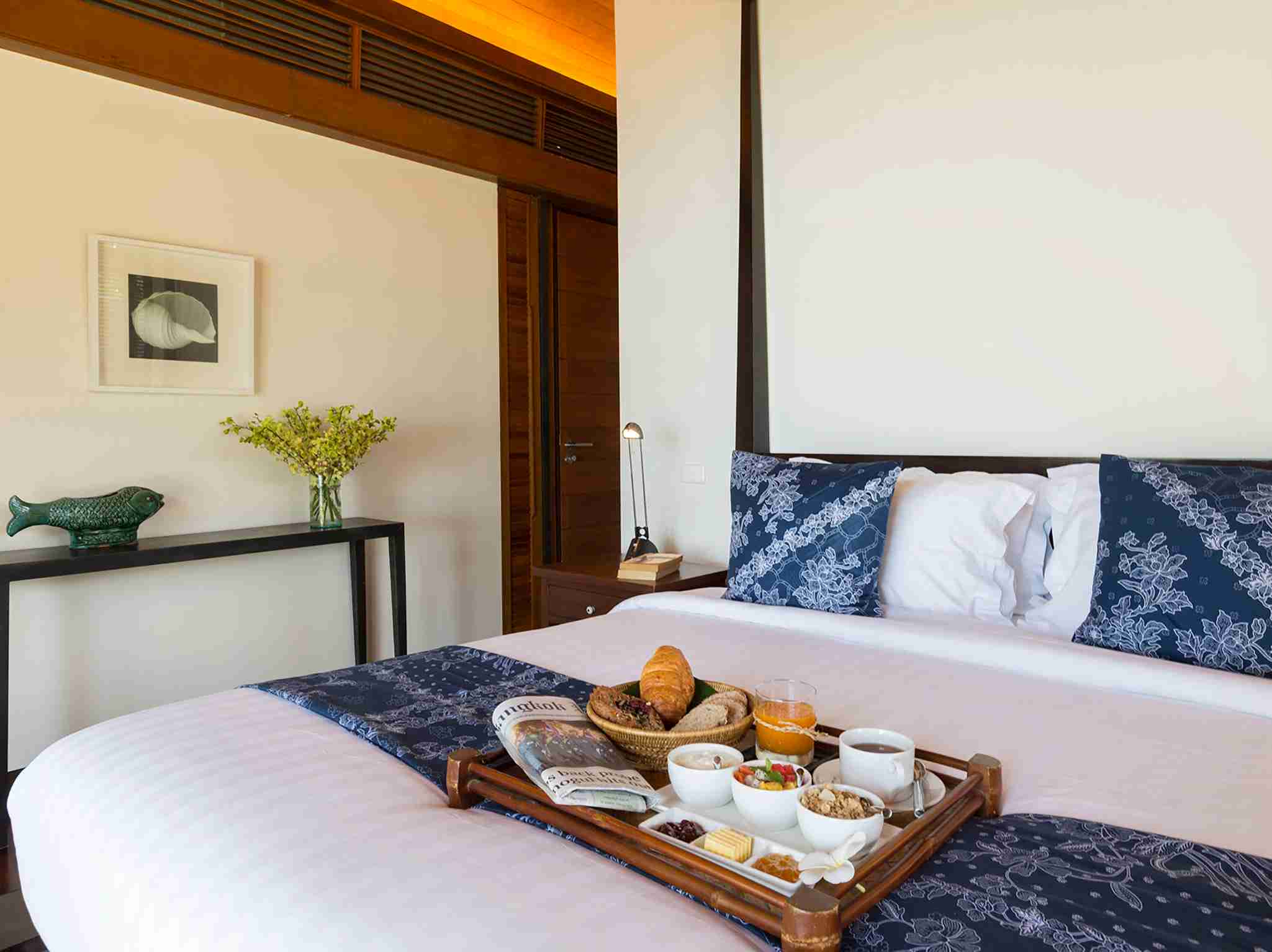 Villa Shanti - Breakfast in bed