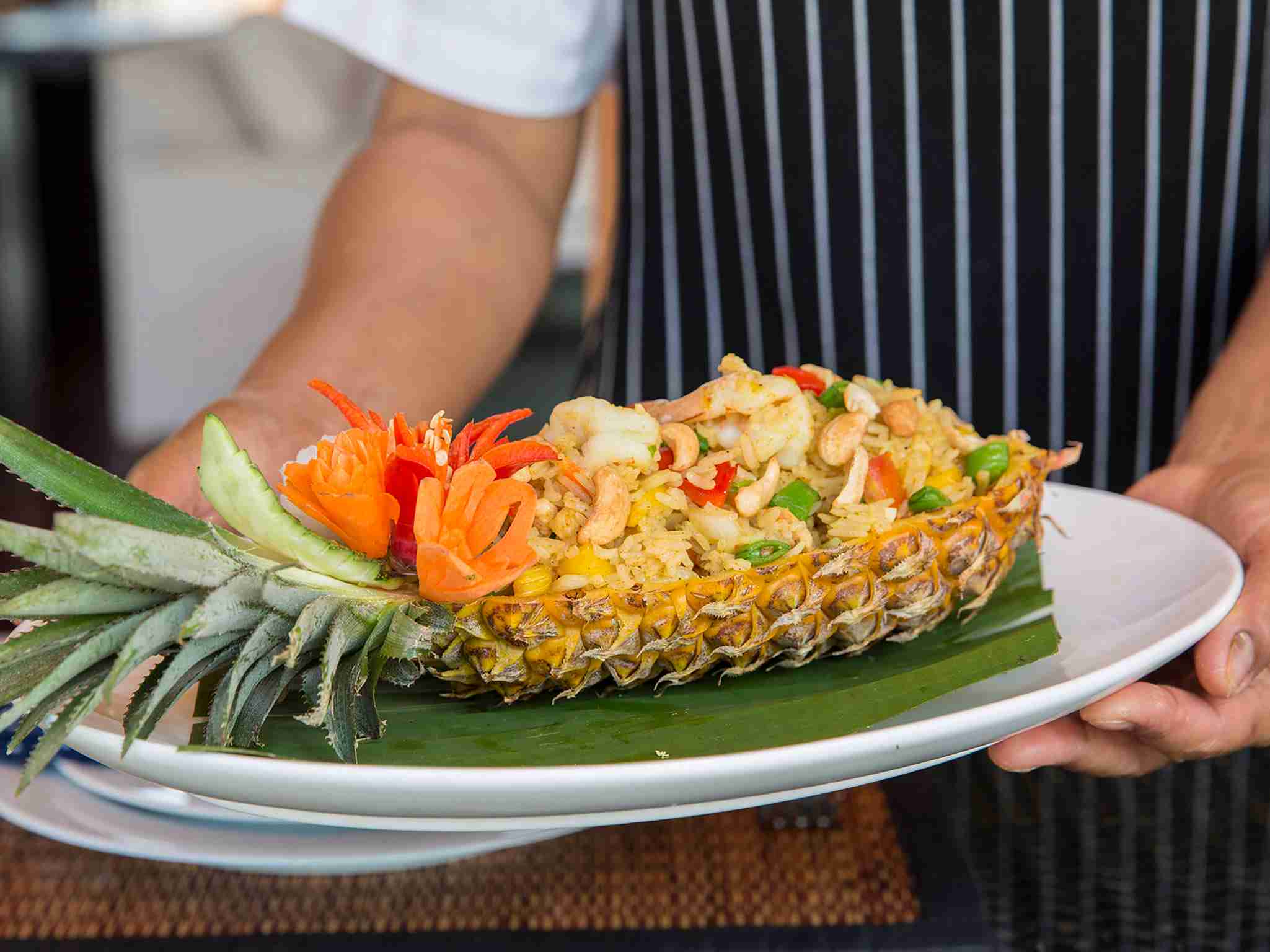 Villa Shanti - Appetizing food