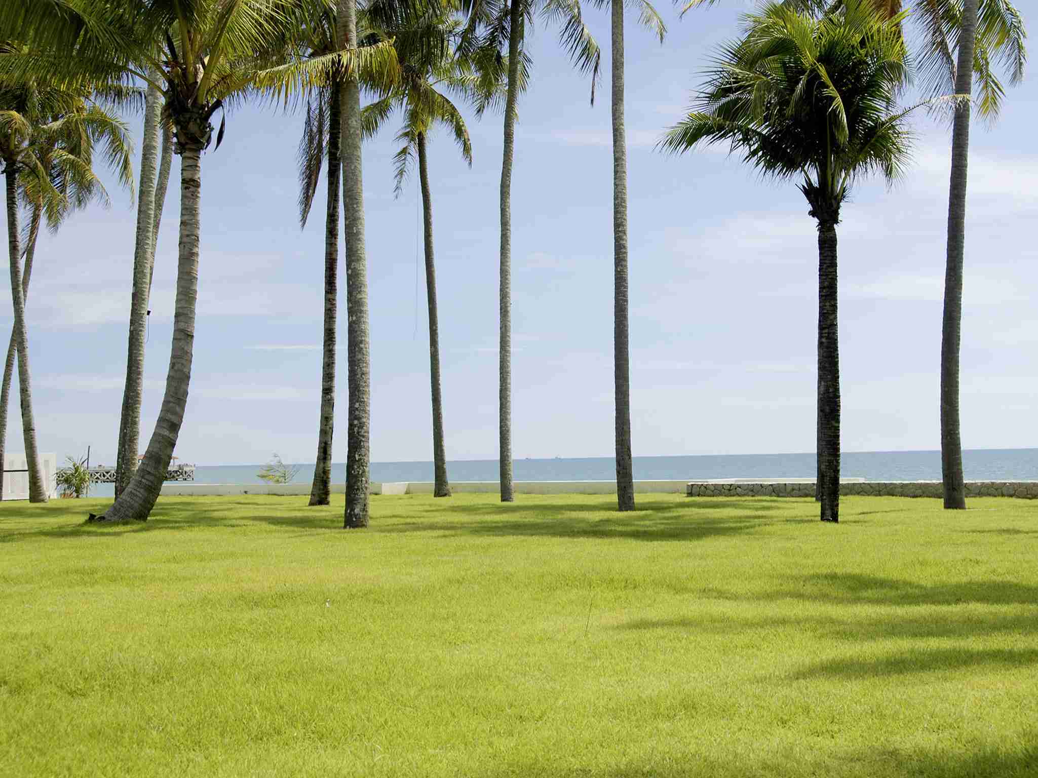 Villa Shanti - Beachfront view