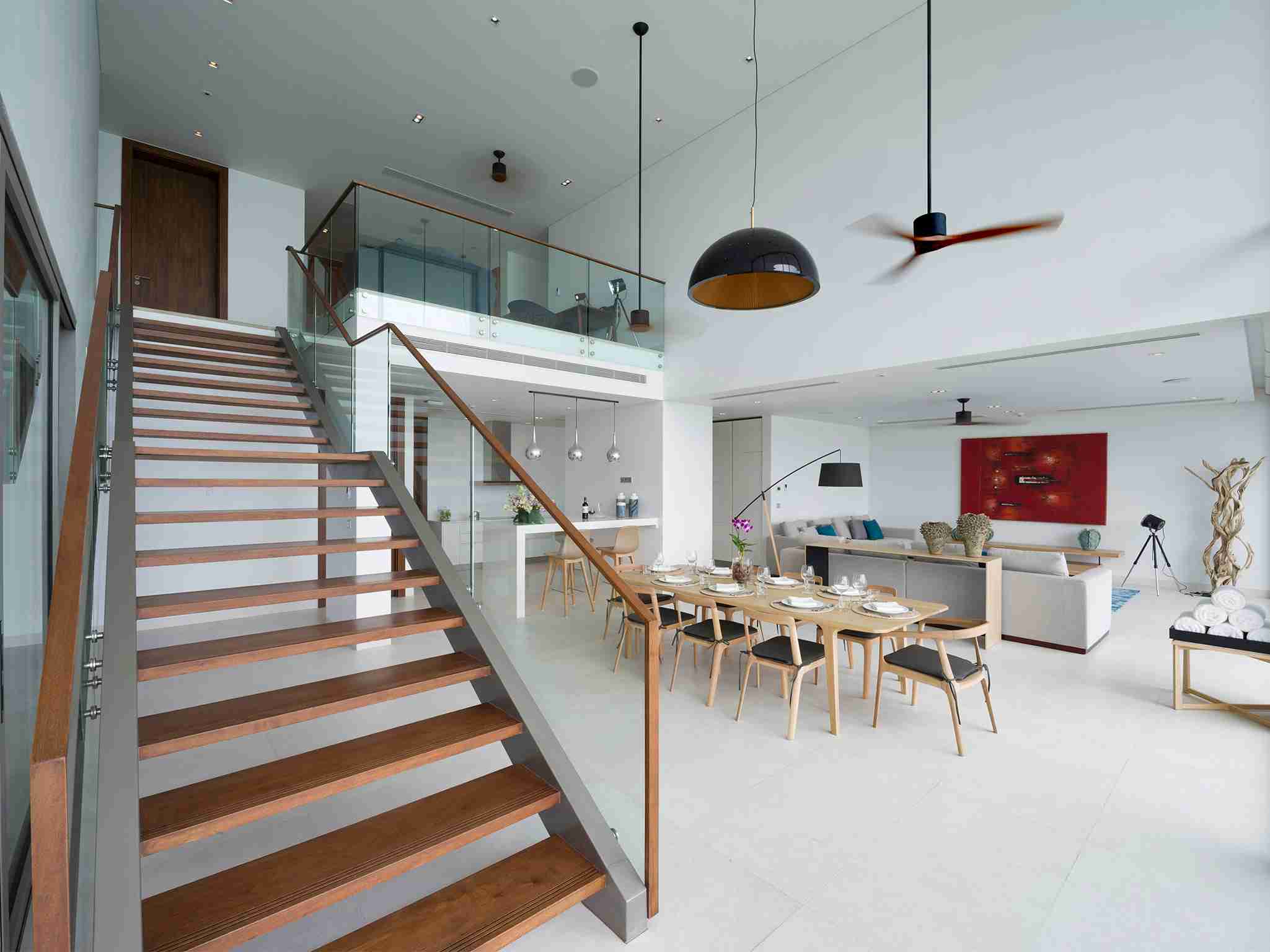 Malaiwana Duplex - Living and dining area