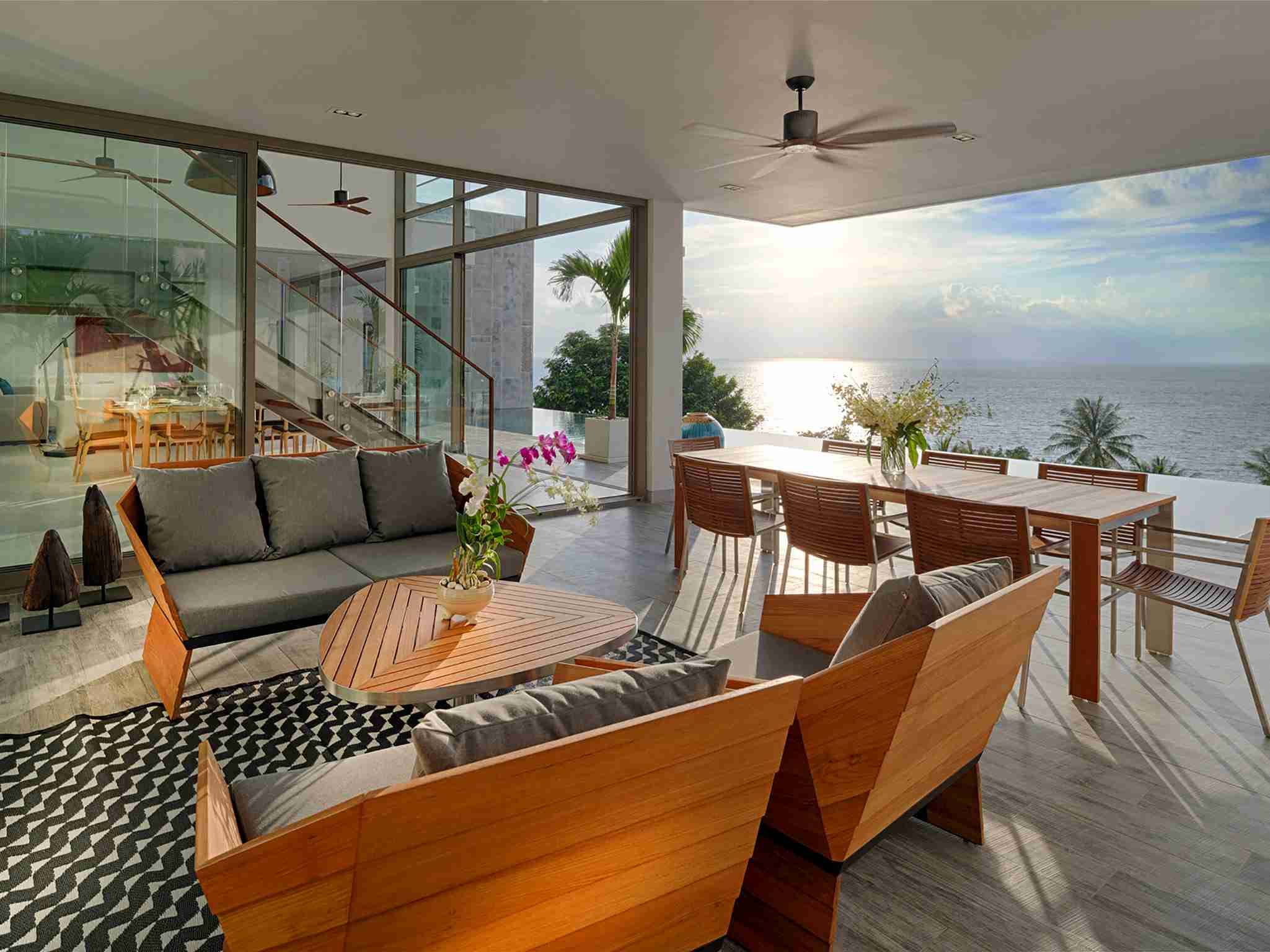 Malaiwana Duplex - Outdoor living spaces