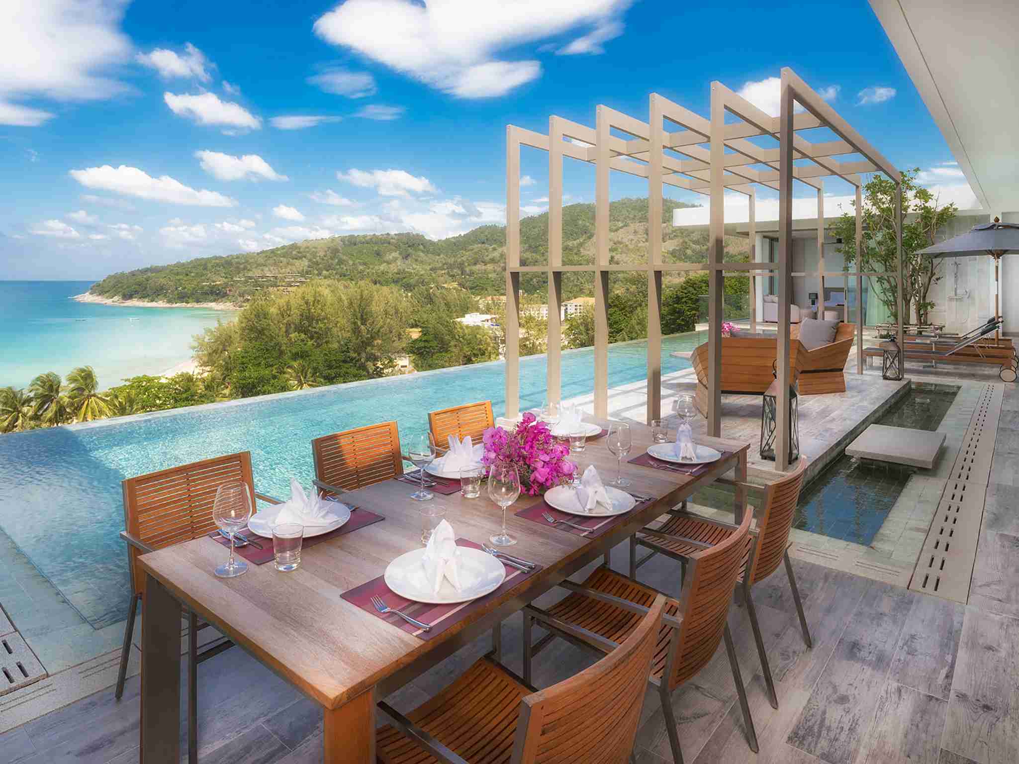 Malaiwana Penthouse - Outdoor entertaining