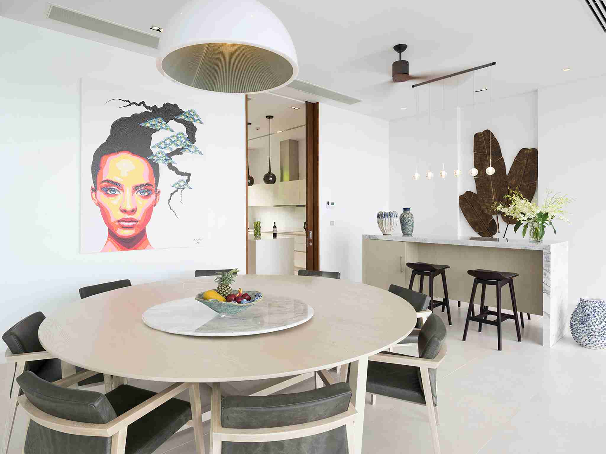 Malaiwana Penthouse - Dining area