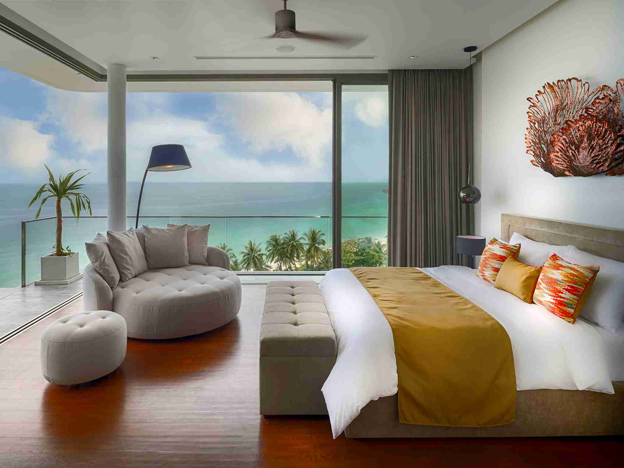 Malaiwana Penthouse - Stunning bedroom outlook
