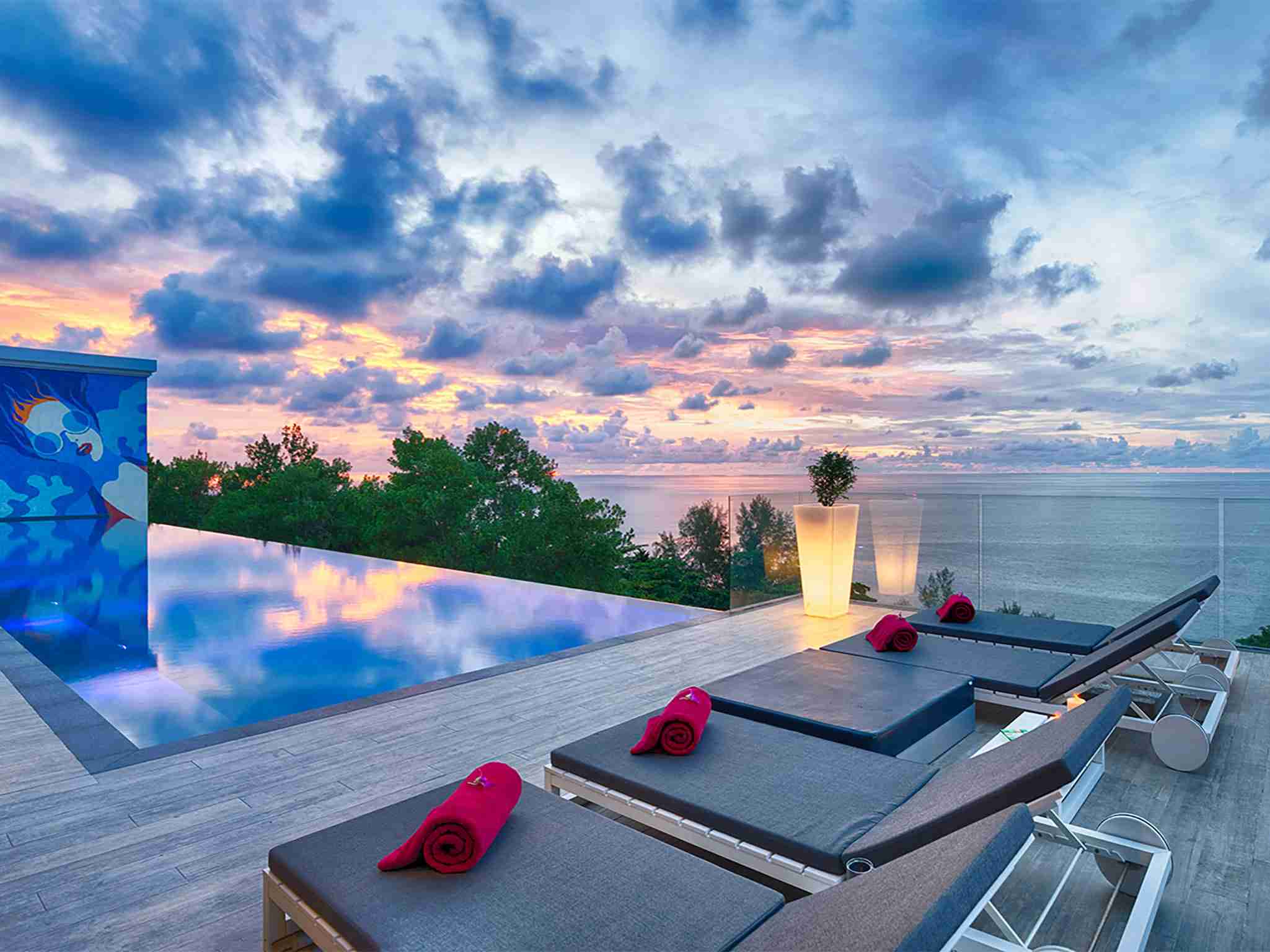 Malaiwana Villa M - Pool deck