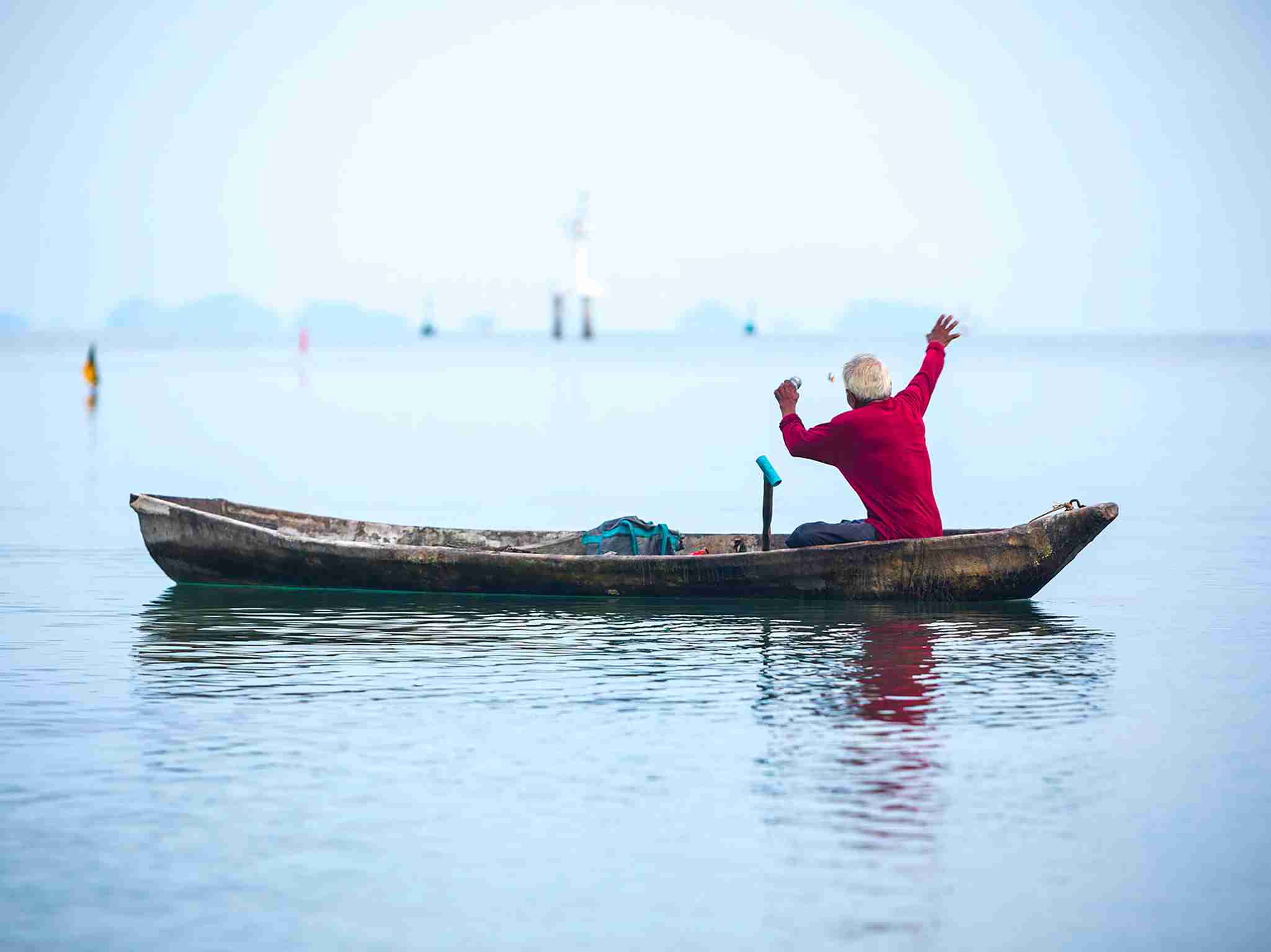Tawantok Beach Villas - Villa 1 - Wooden fisherman boat