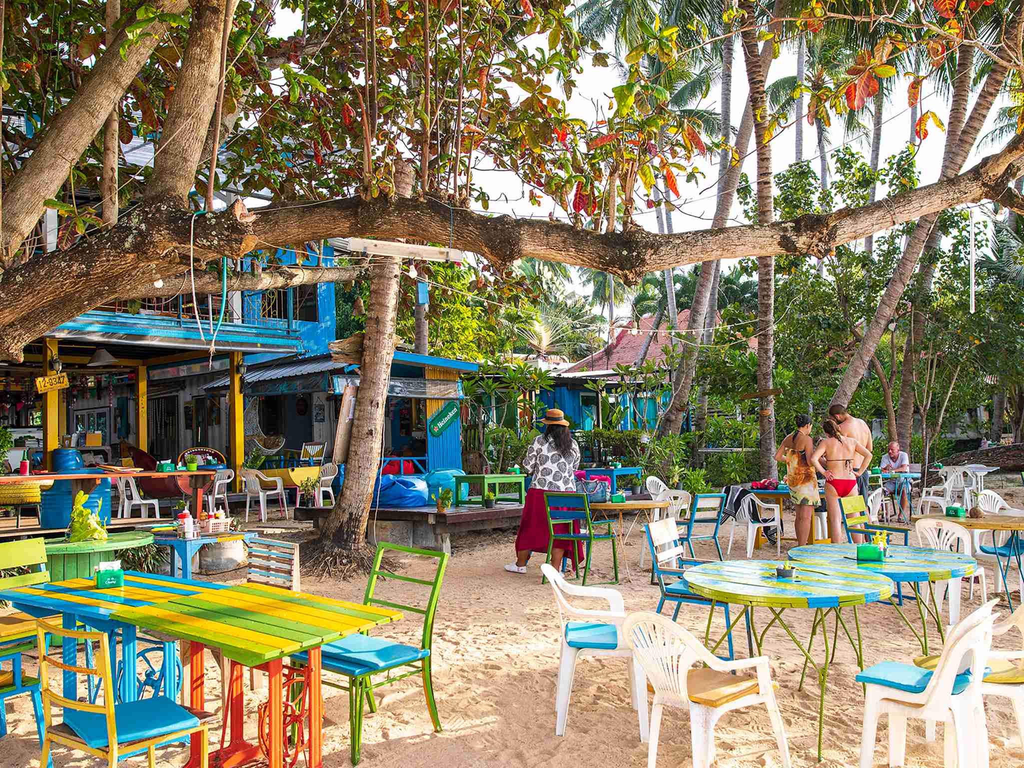 Tawantok Beach Villas - Villa 1 - Beachfront restaurant near the villa