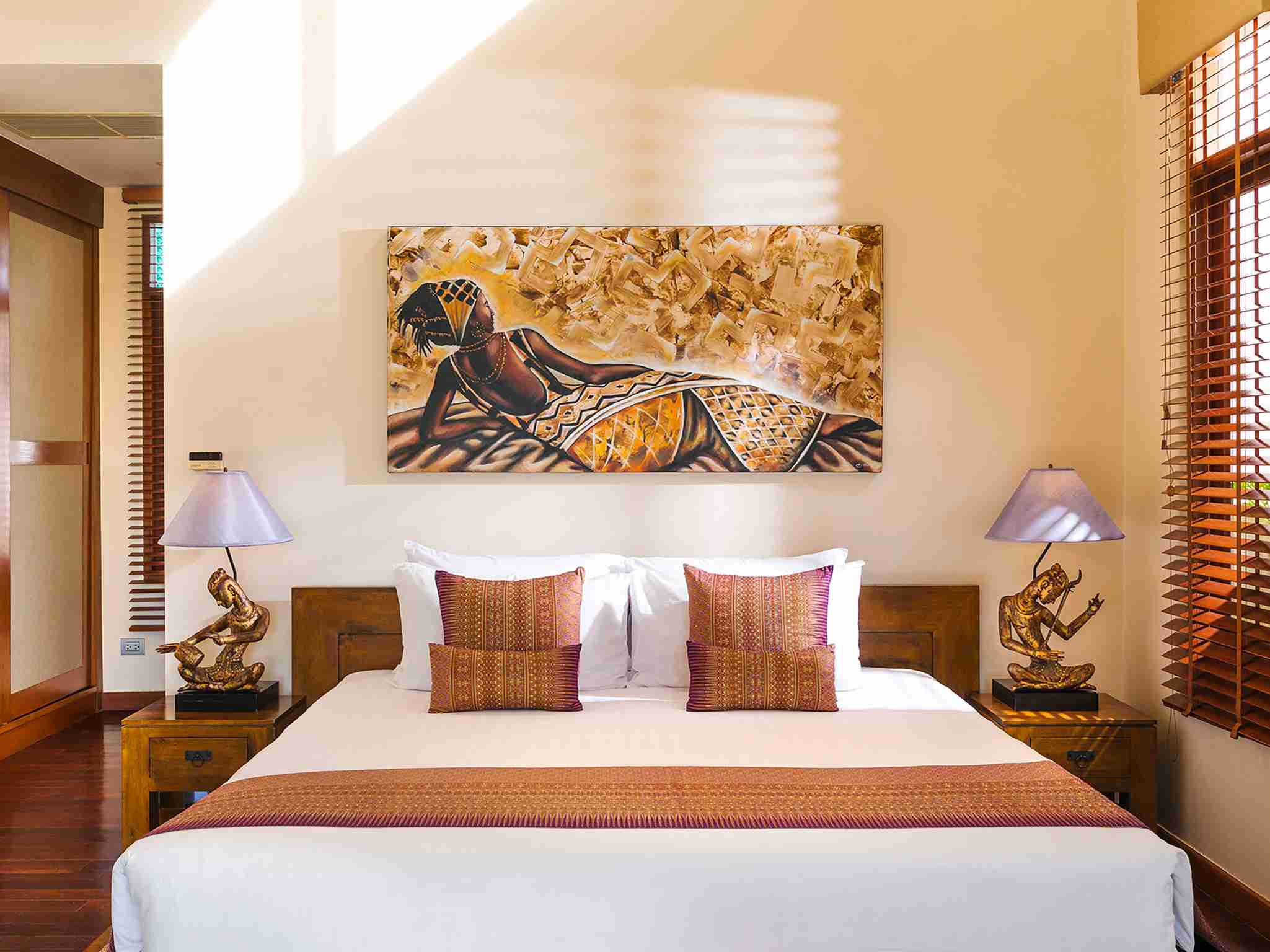 Tawantok Beach Villas - Villa 1 - Bedroom layout