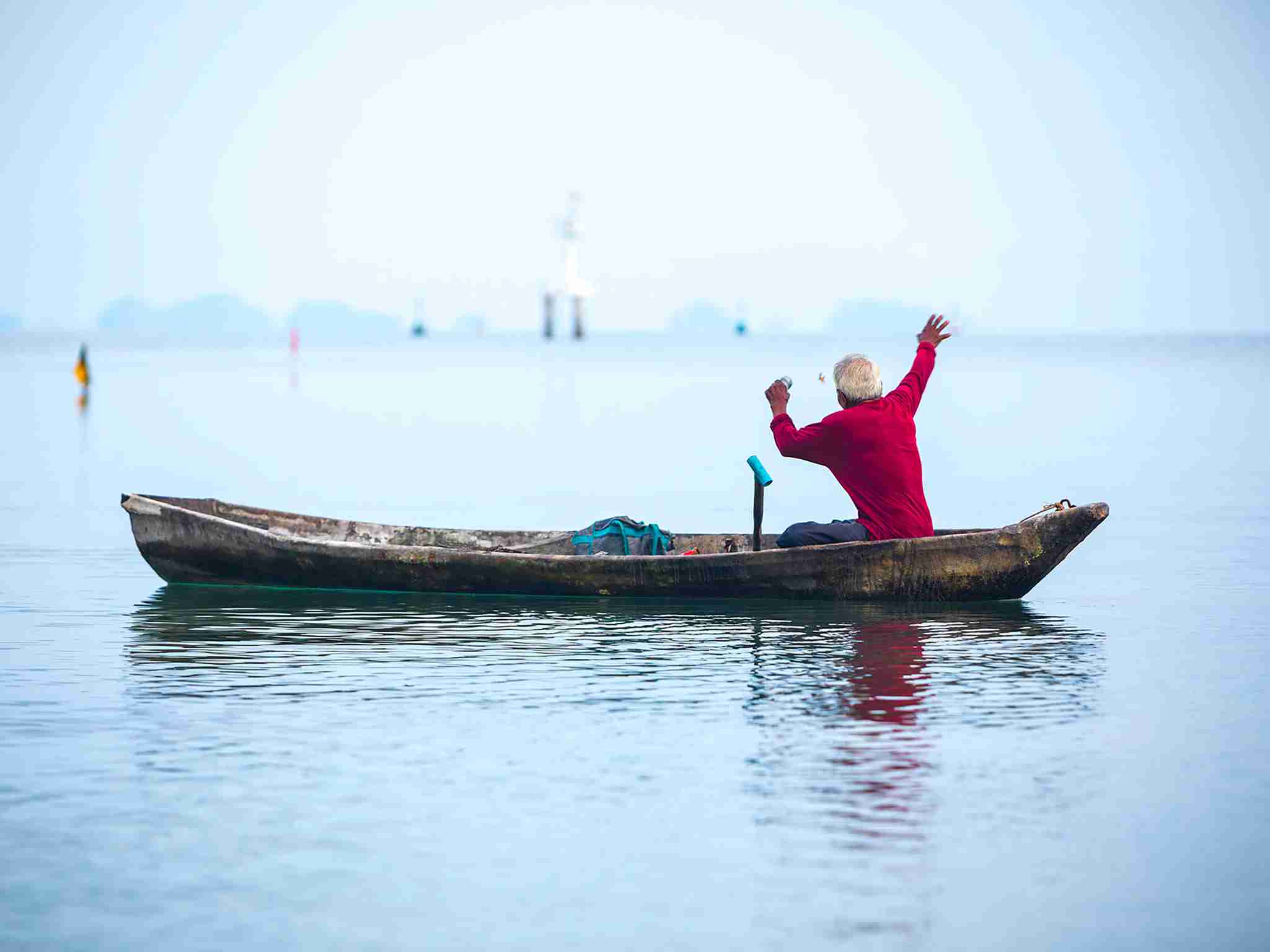 Tawantok Beach Villas - Villa 2 - Wooden fisherman boat