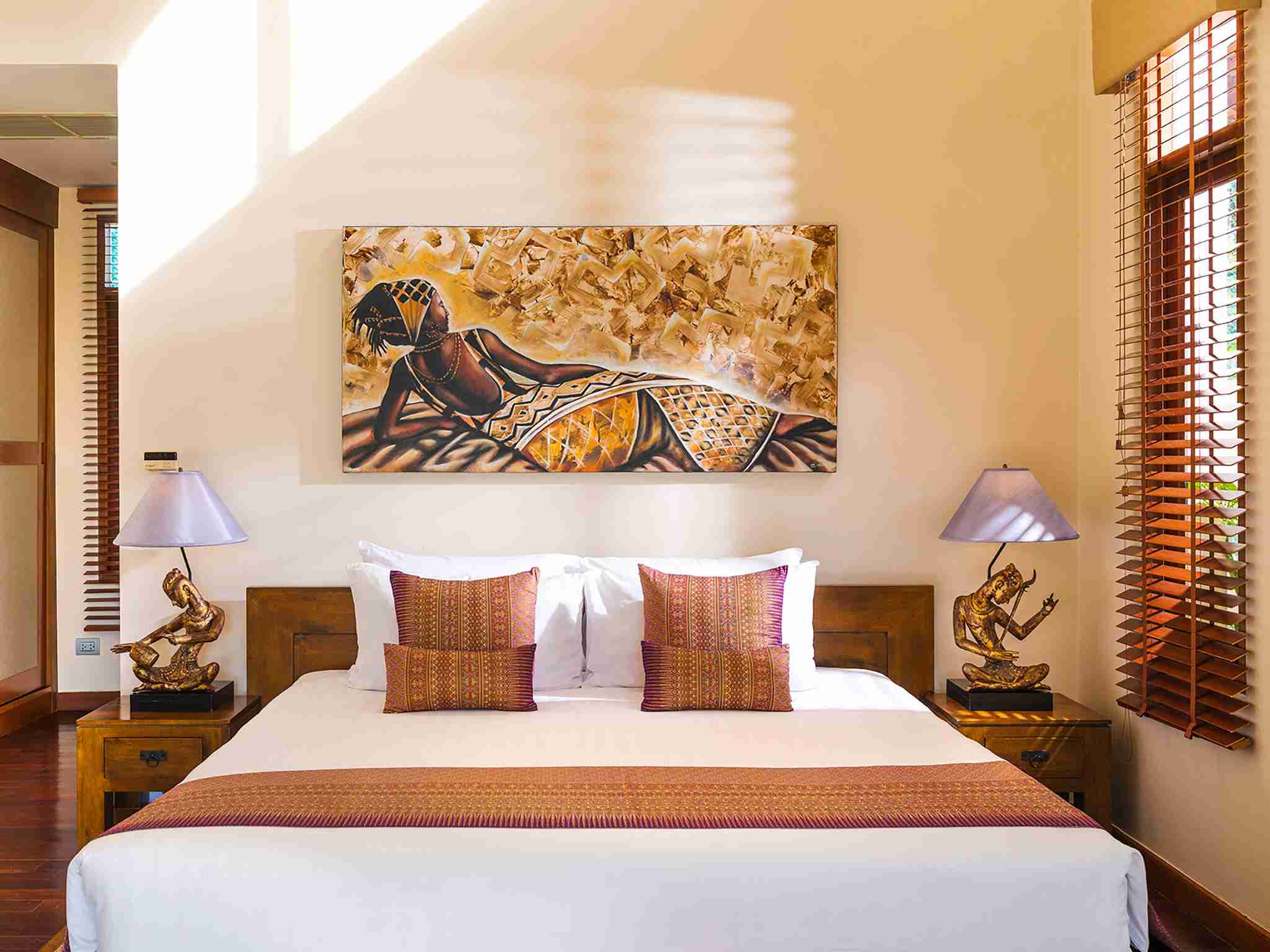 Tawantok Beach Villas - Villa 2 - Bedroom layout