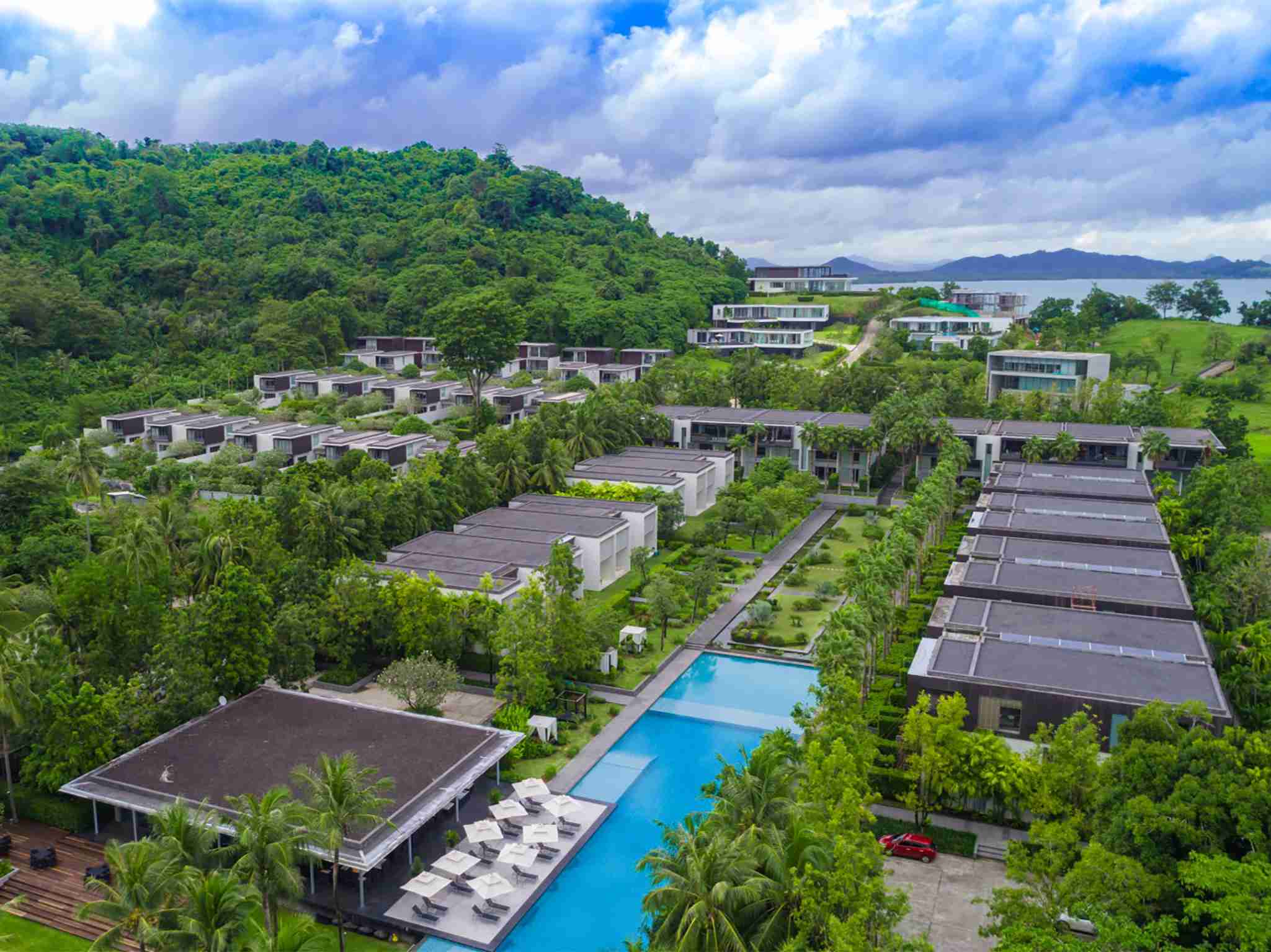 Villa Abiente - Aerial view