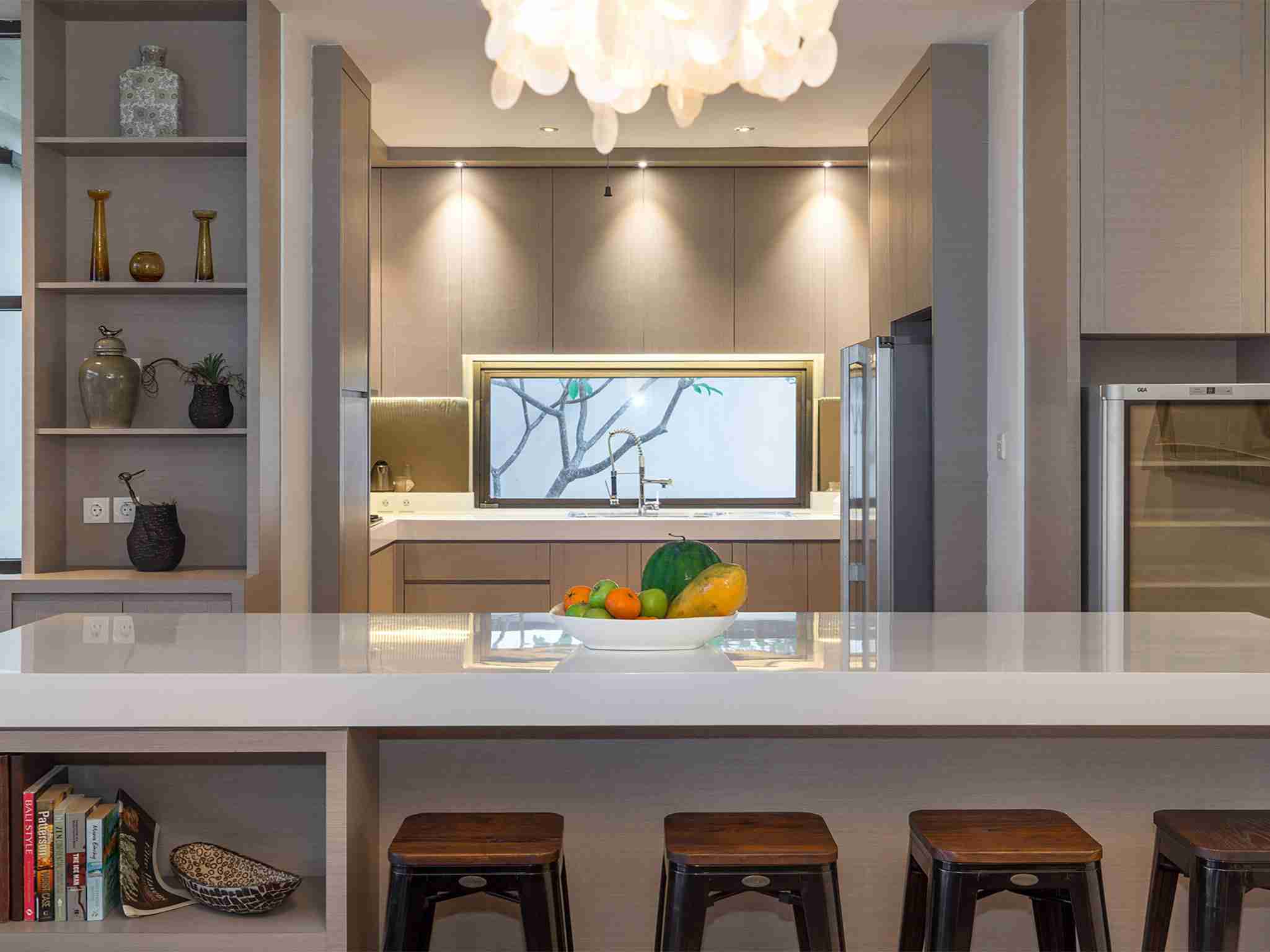 Villa Adenium - Contemporary kitchen design