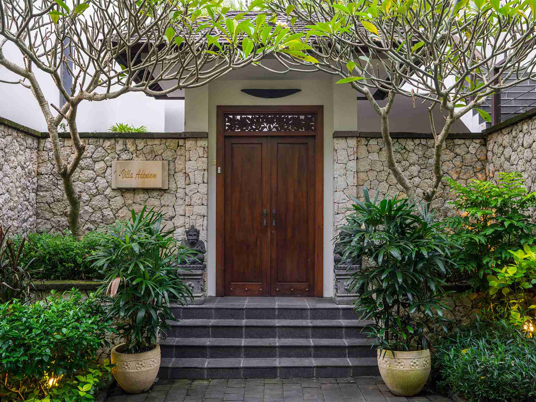 Villa Adenium - The entrance
