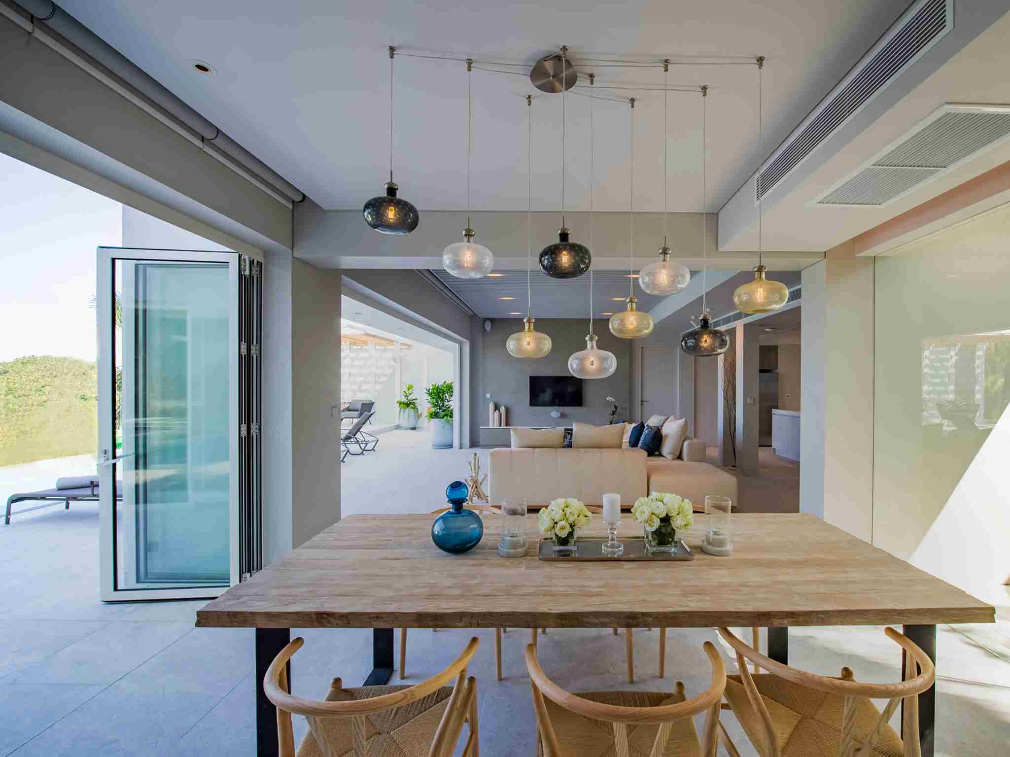 Villa Borimas - Dining area design