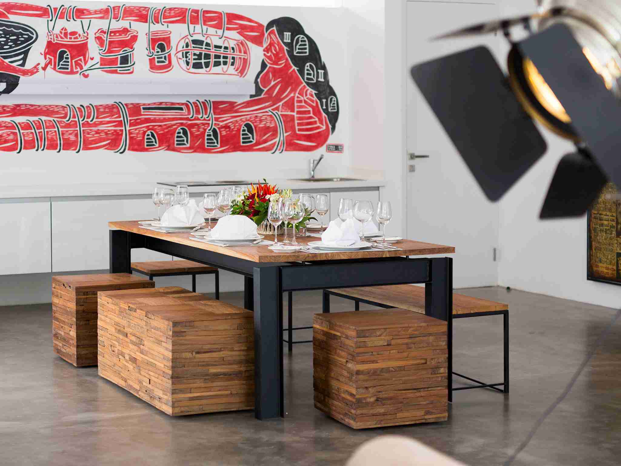 12. Villa Canggu - Villa North diningilla Canggu - Villa North dining