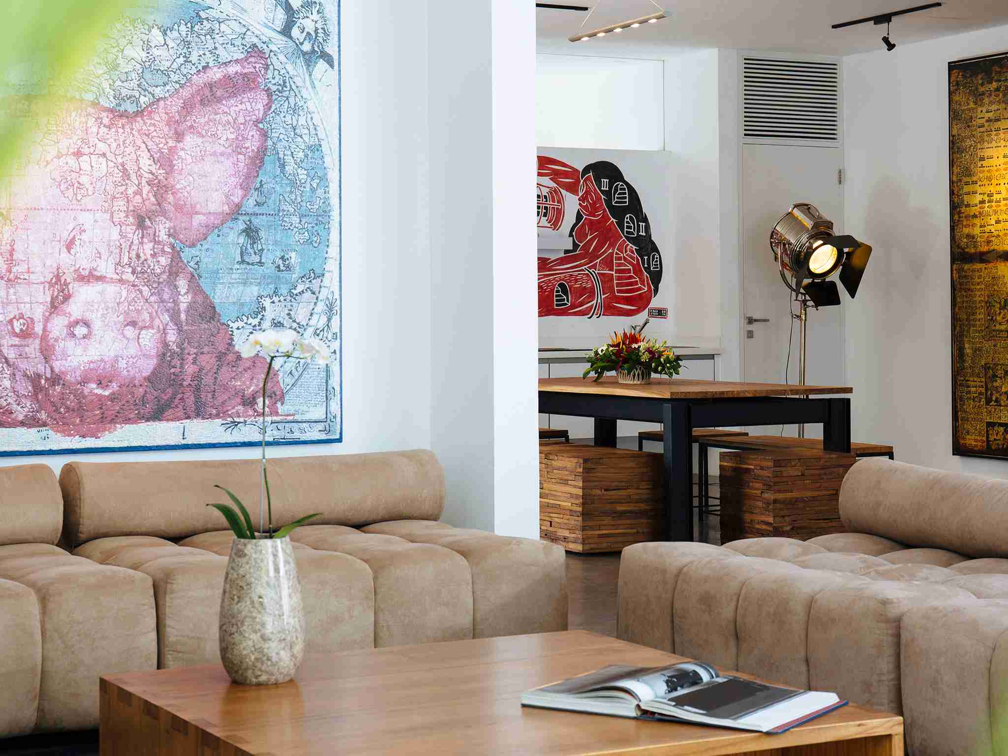 Villa Canggu - Villa North living and dining areas