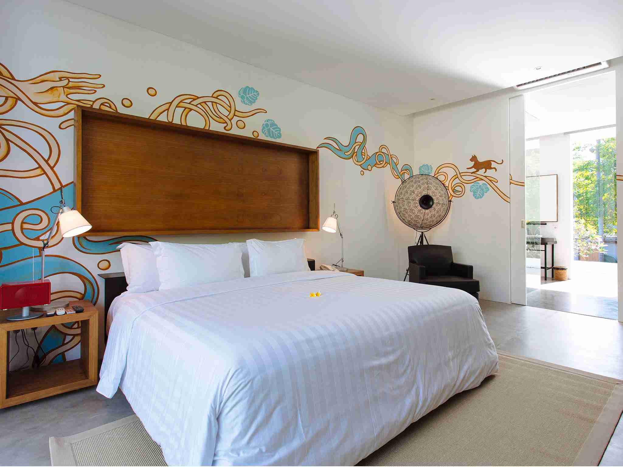 Villa Canggu - Villa North bedroom one