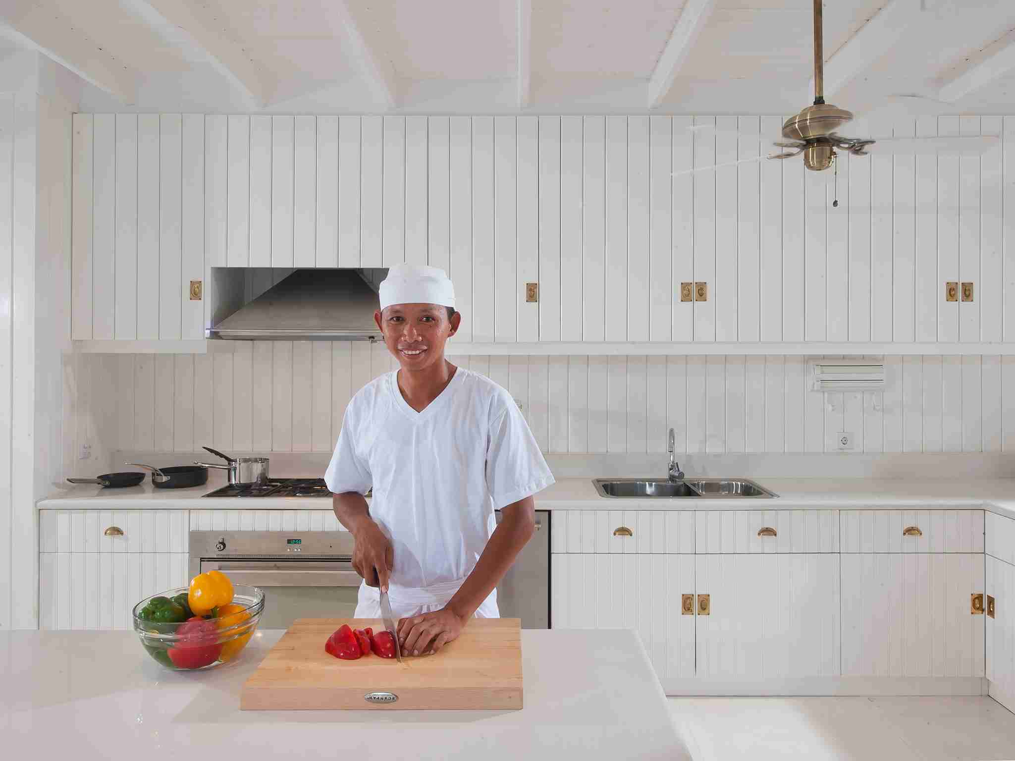 18. Villa Lulito - The private chef at the villa