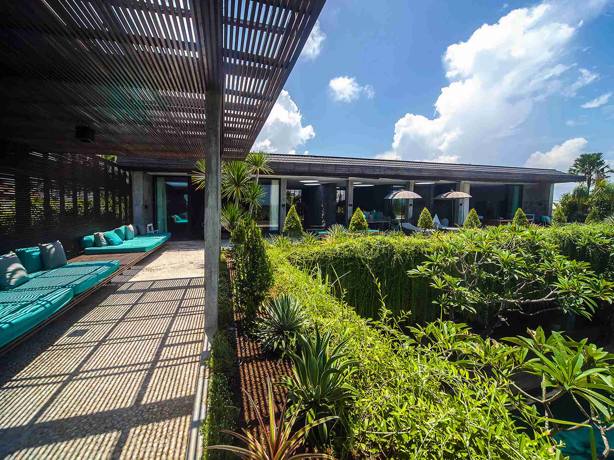 Villa Mana - Upstairs terrace