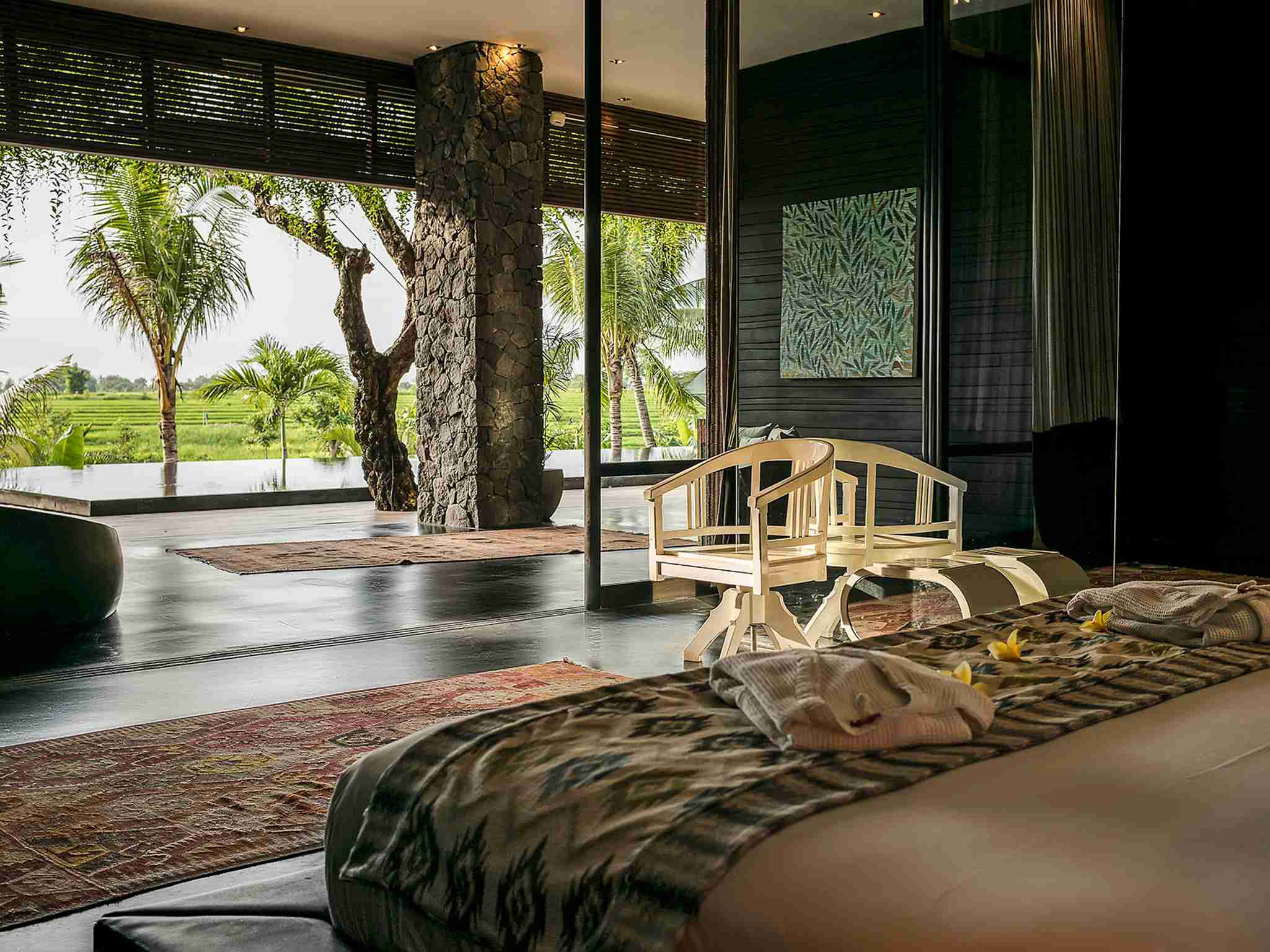 Villa Mana - Master bedroom outlook