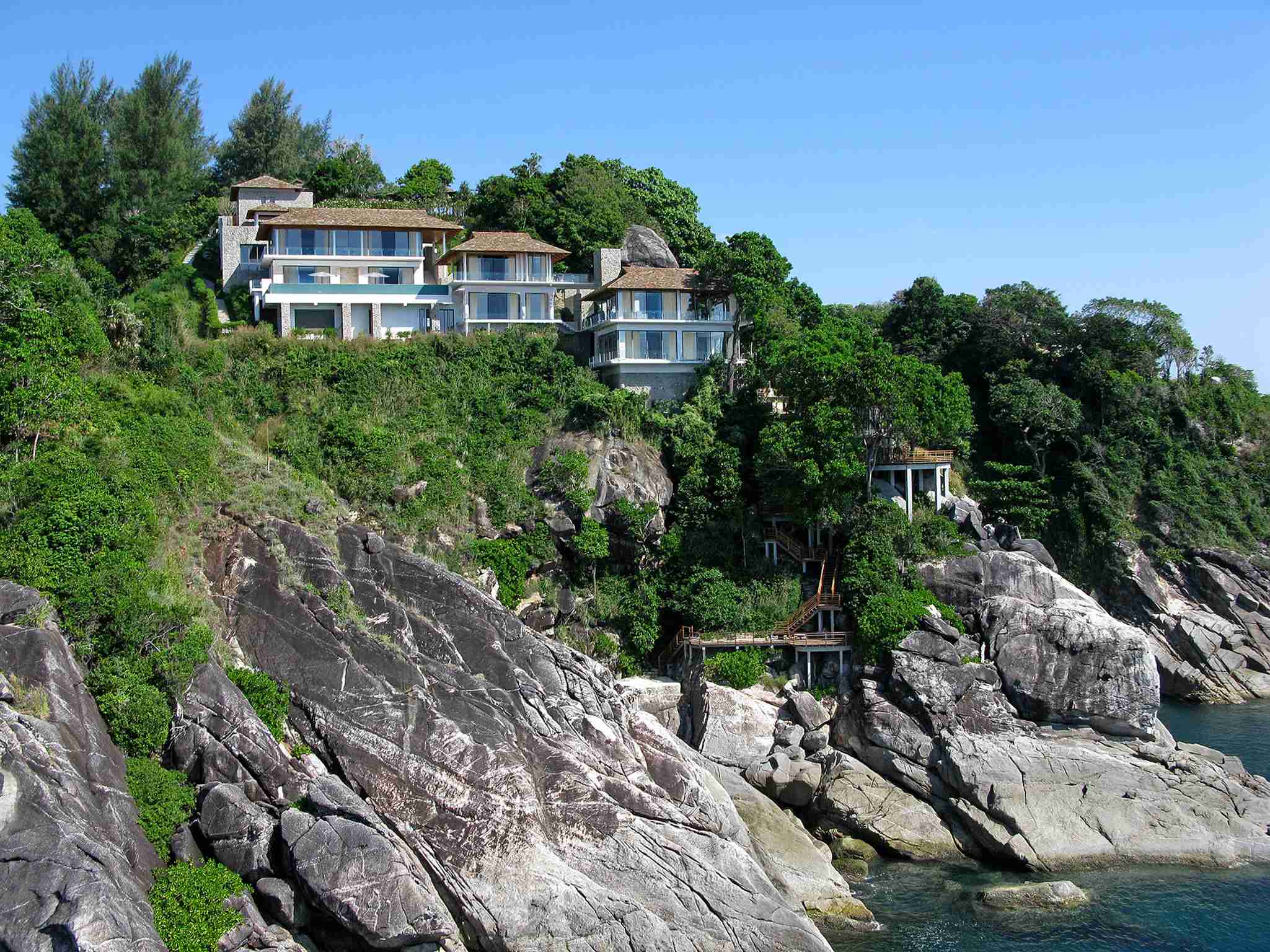 Villa Minh - Cliff edge location