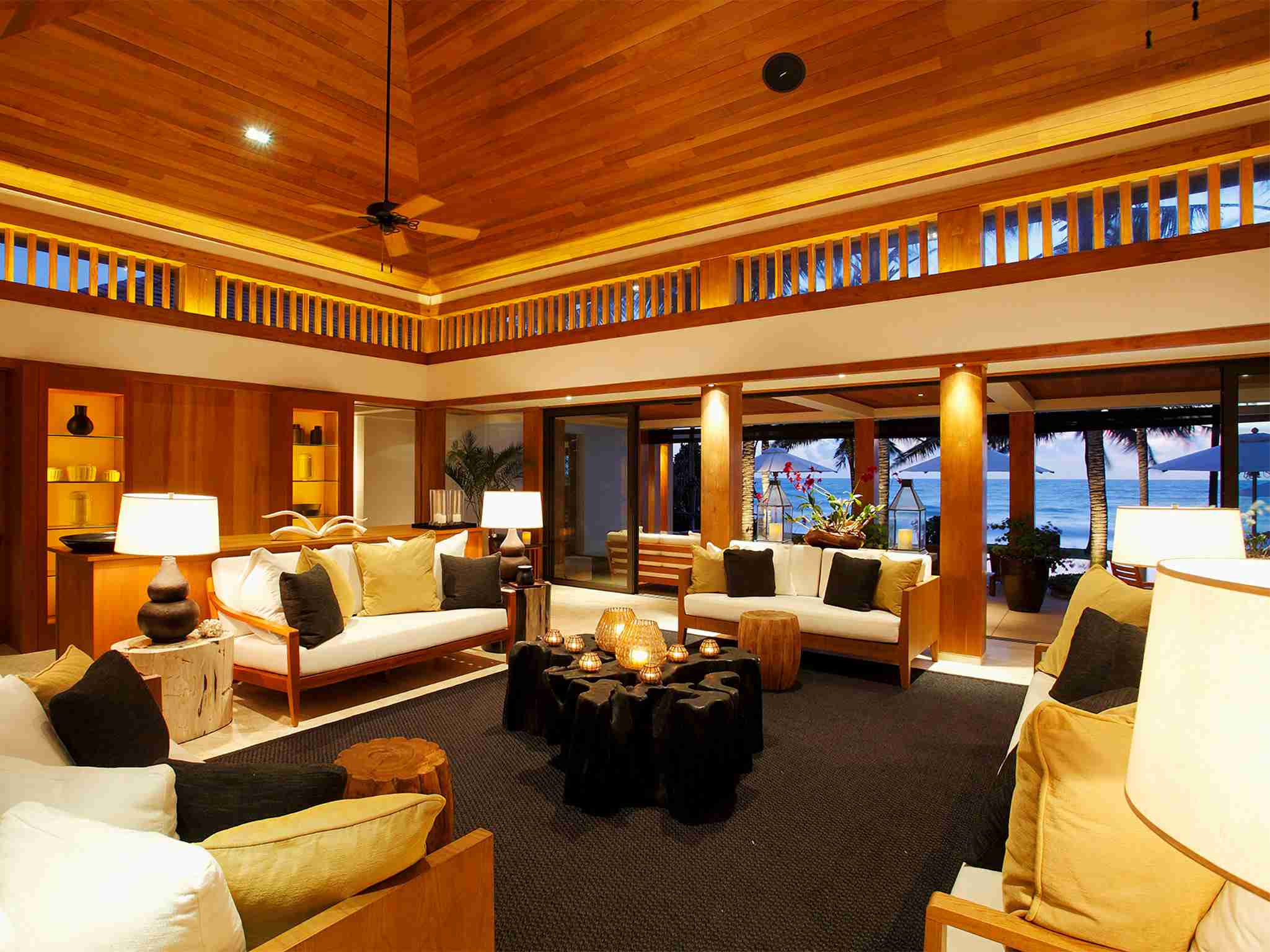 Villa Nandana - Living area layout