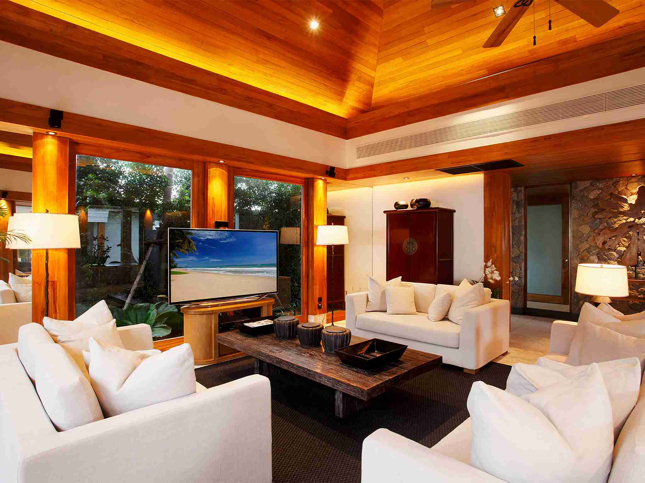 Villa Nandana - Media room layout