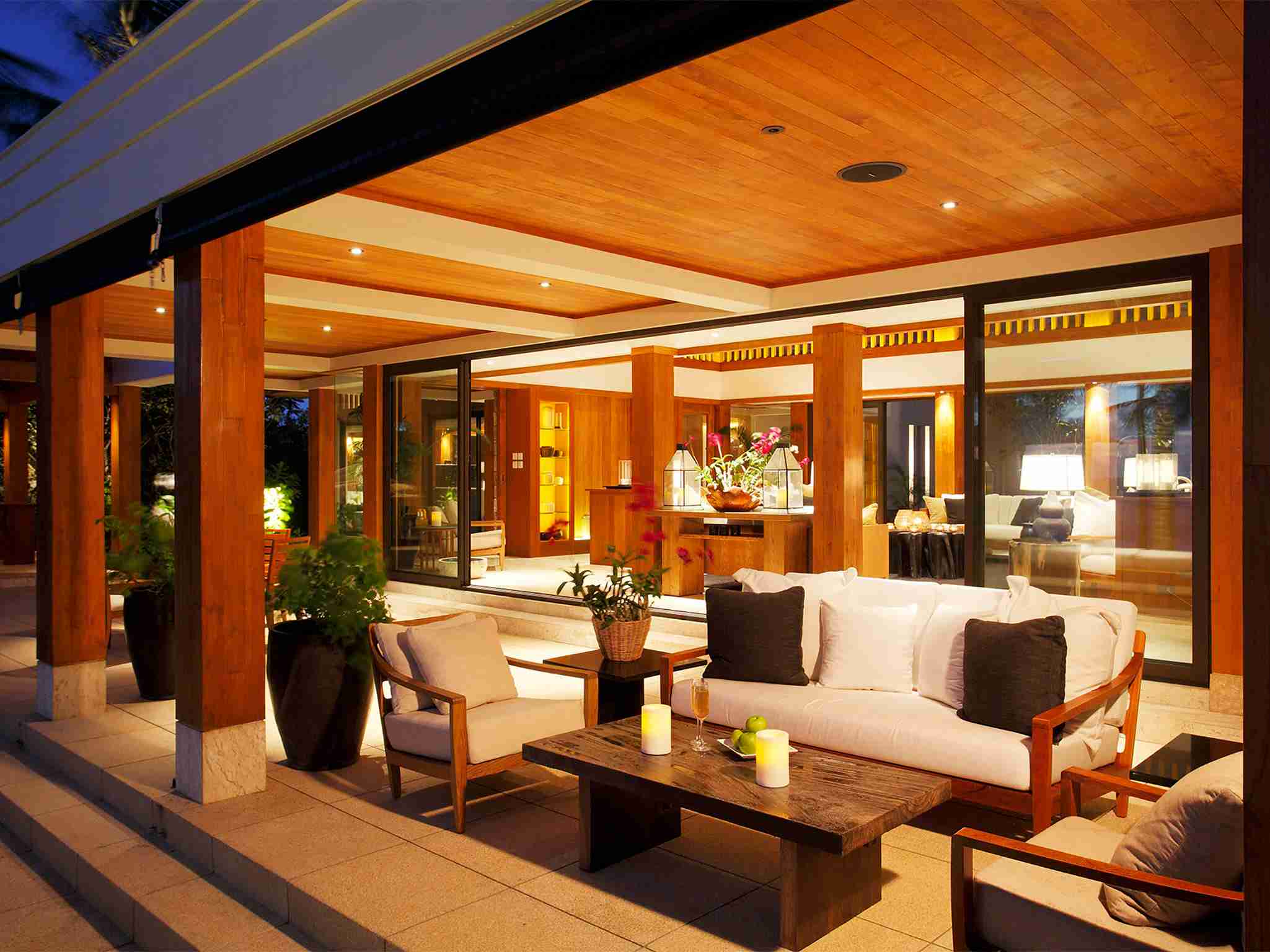 Villa Nandana - Semi outdoor living area