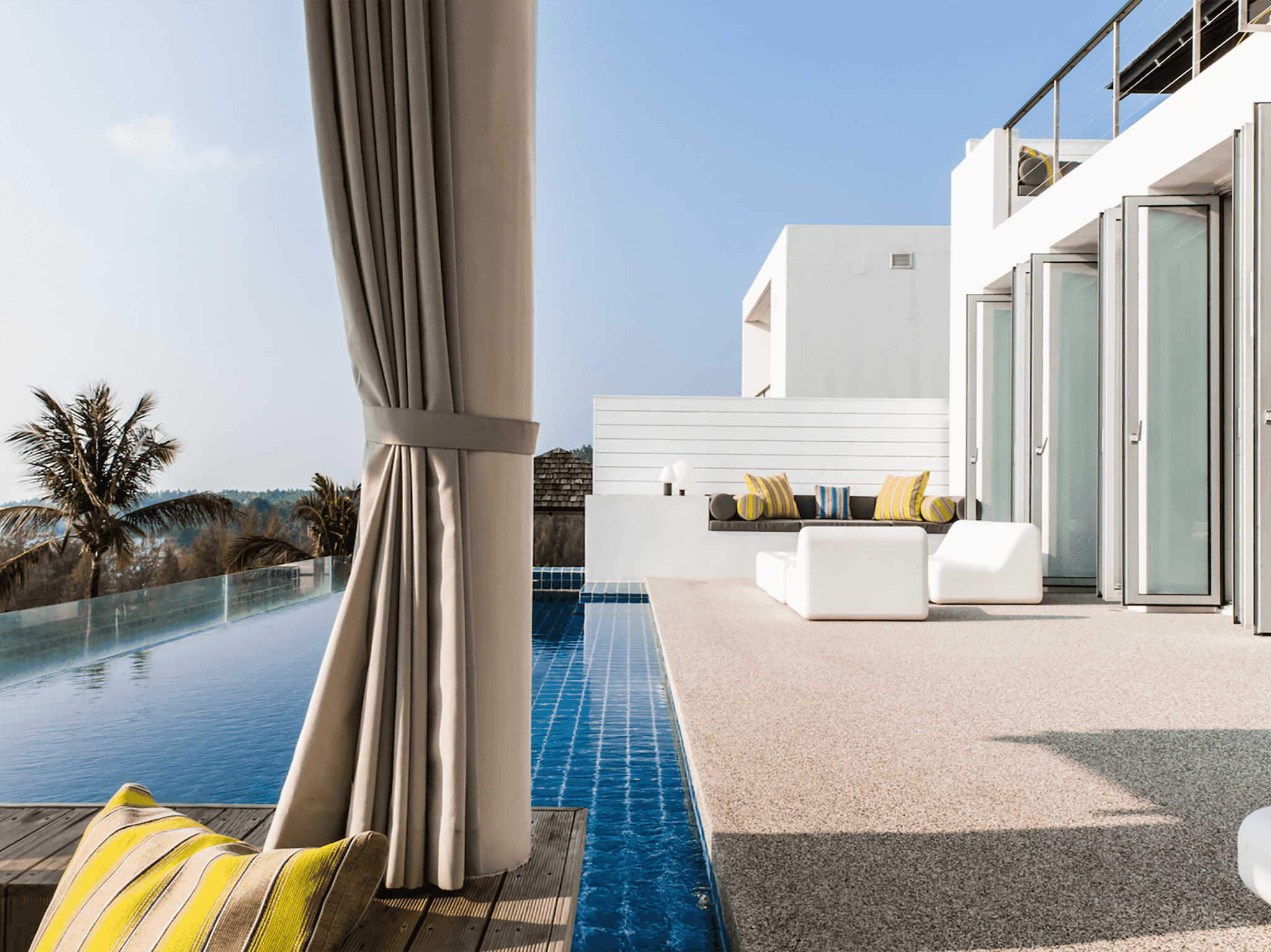 Villa Sammasan - Poolside relaxations spaces