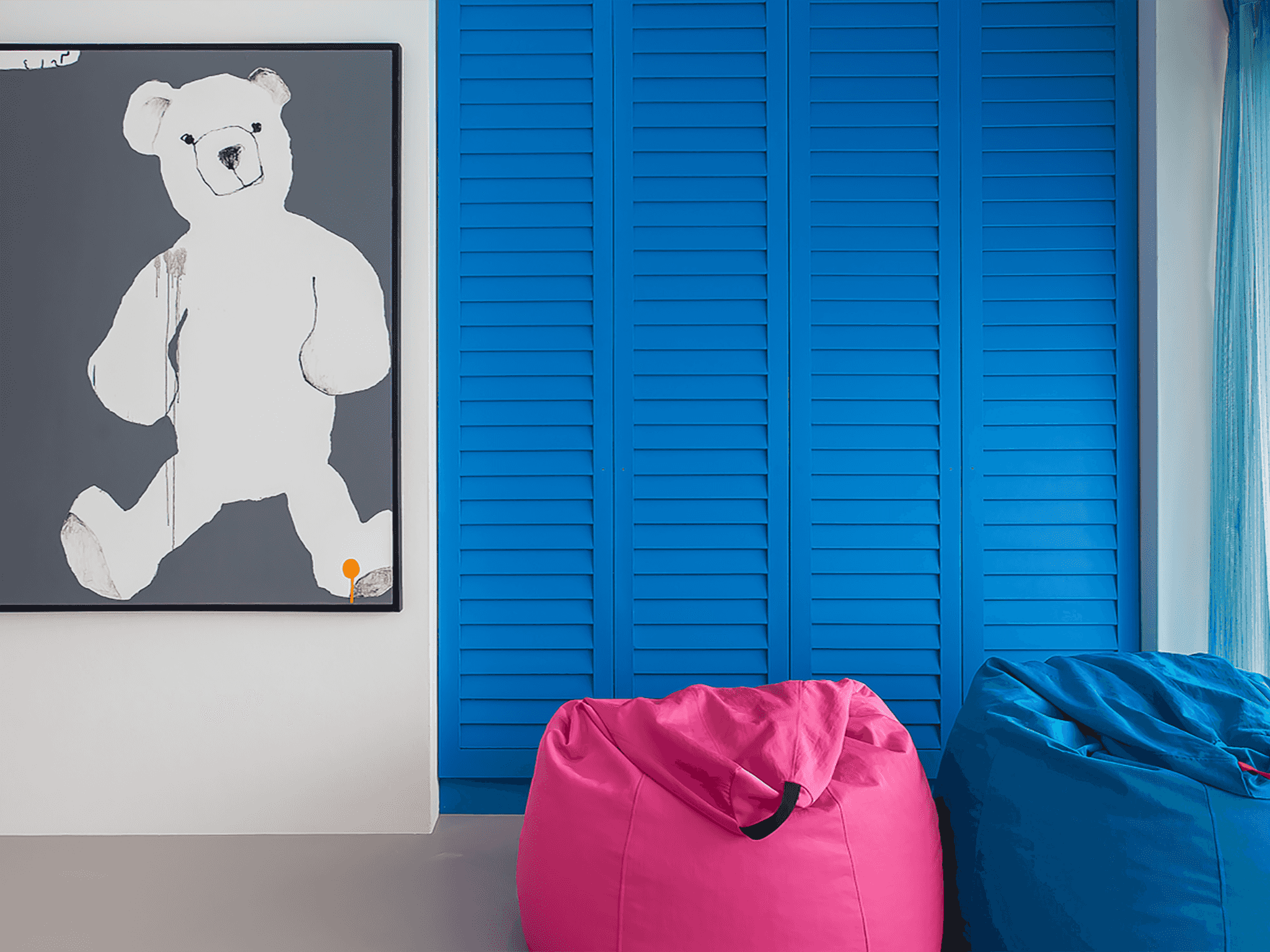 Villa Sammasan - Colourful style