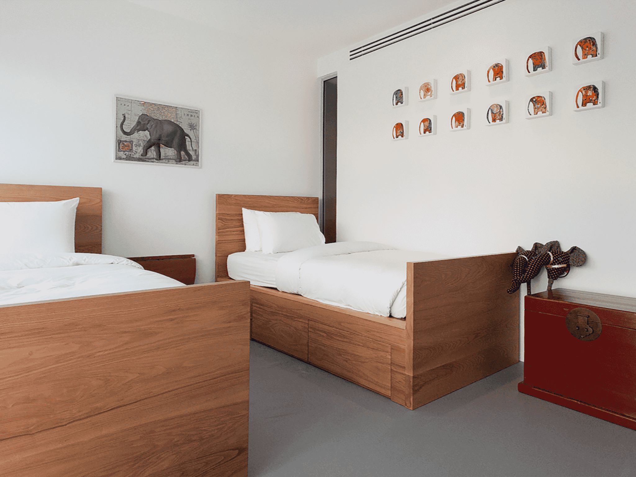 Villa Sammasan - Guest bedroom three twin