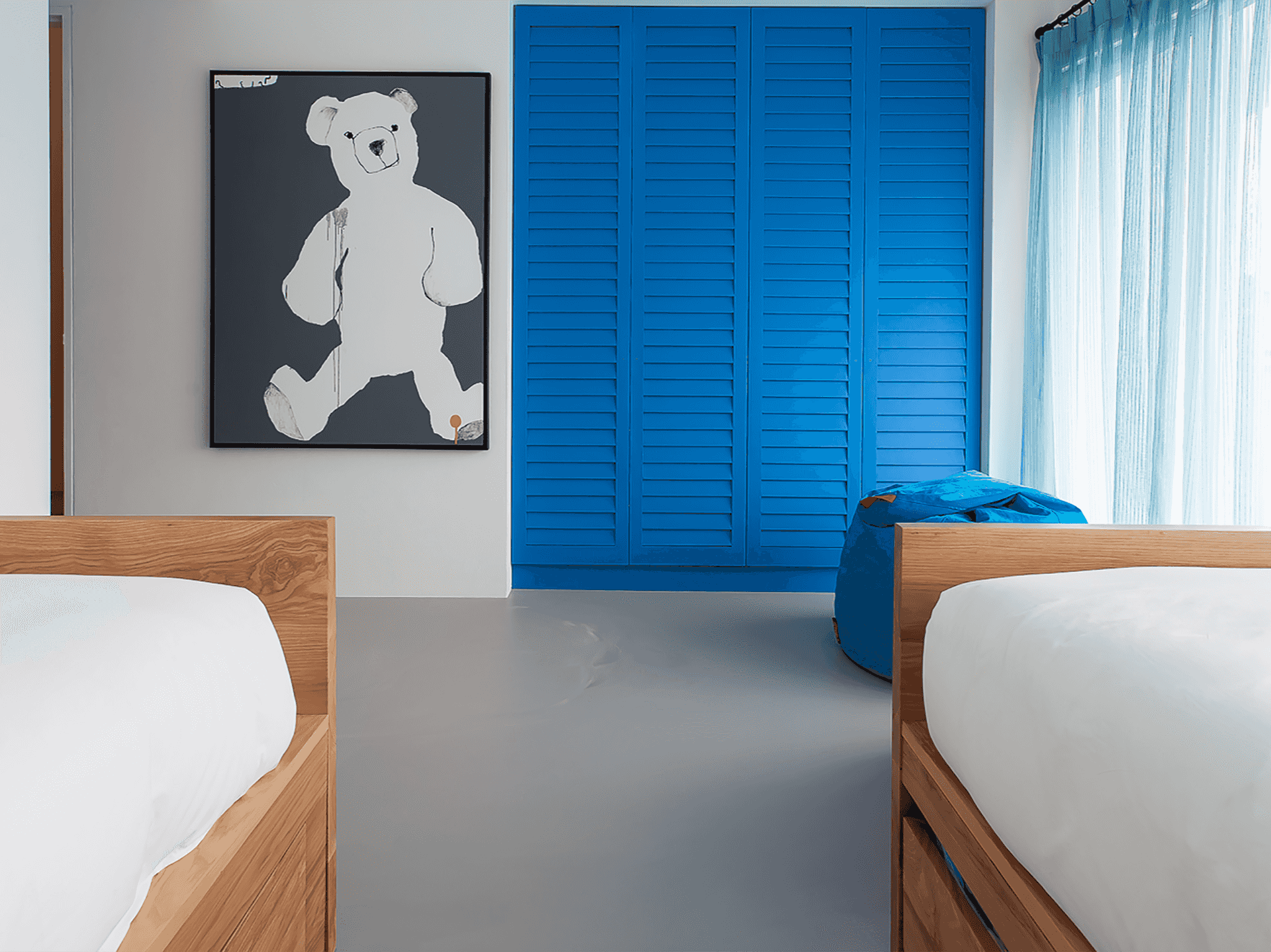 Villa Sammasan - Guest bedroom three layout