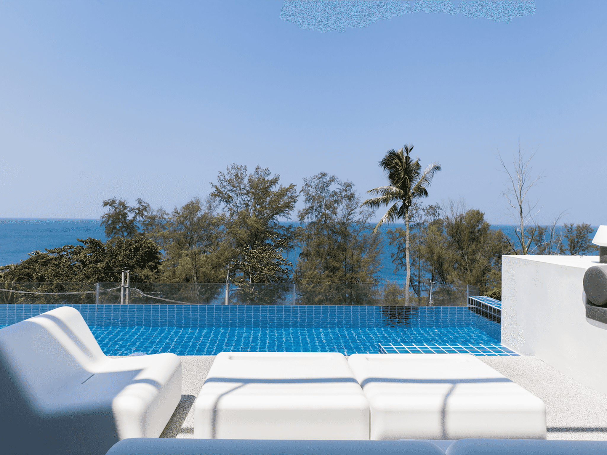 Villa Sammasan - Loungers by the pool