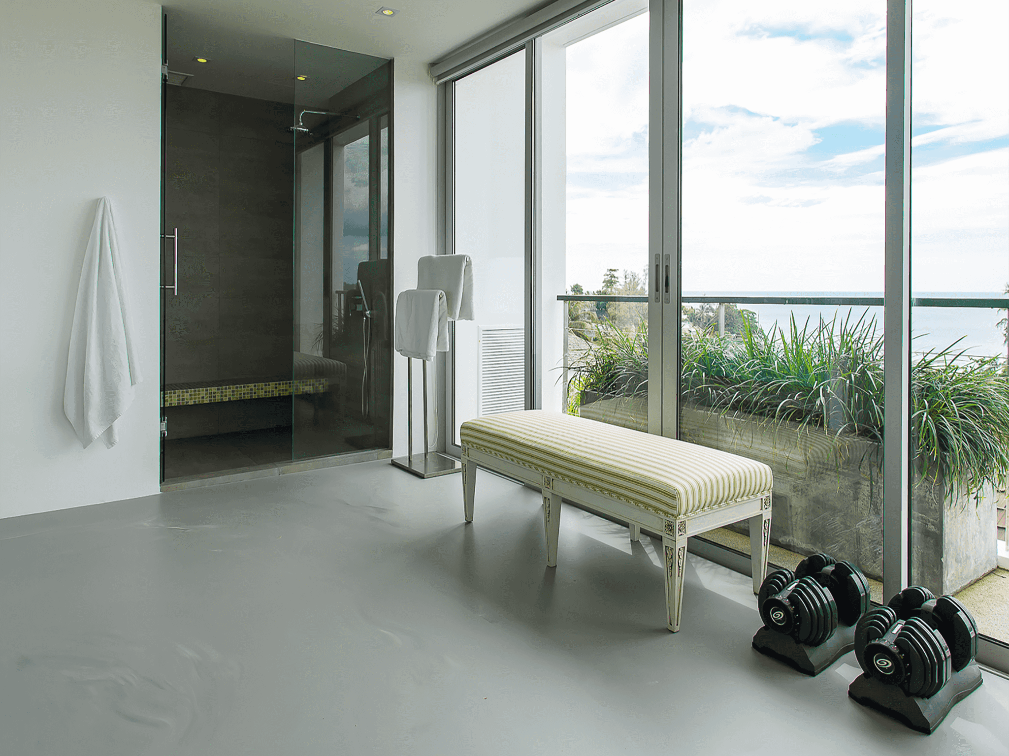 Villa Sammasan - Master bathroom design