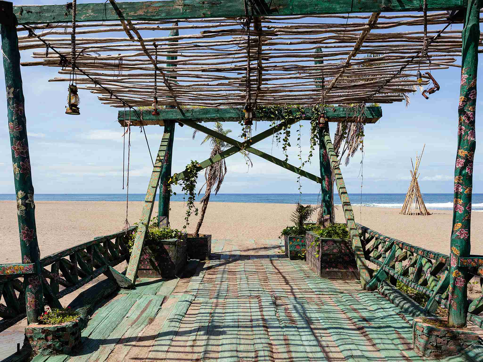Villa Zelie - Beach access at nearby restaurant