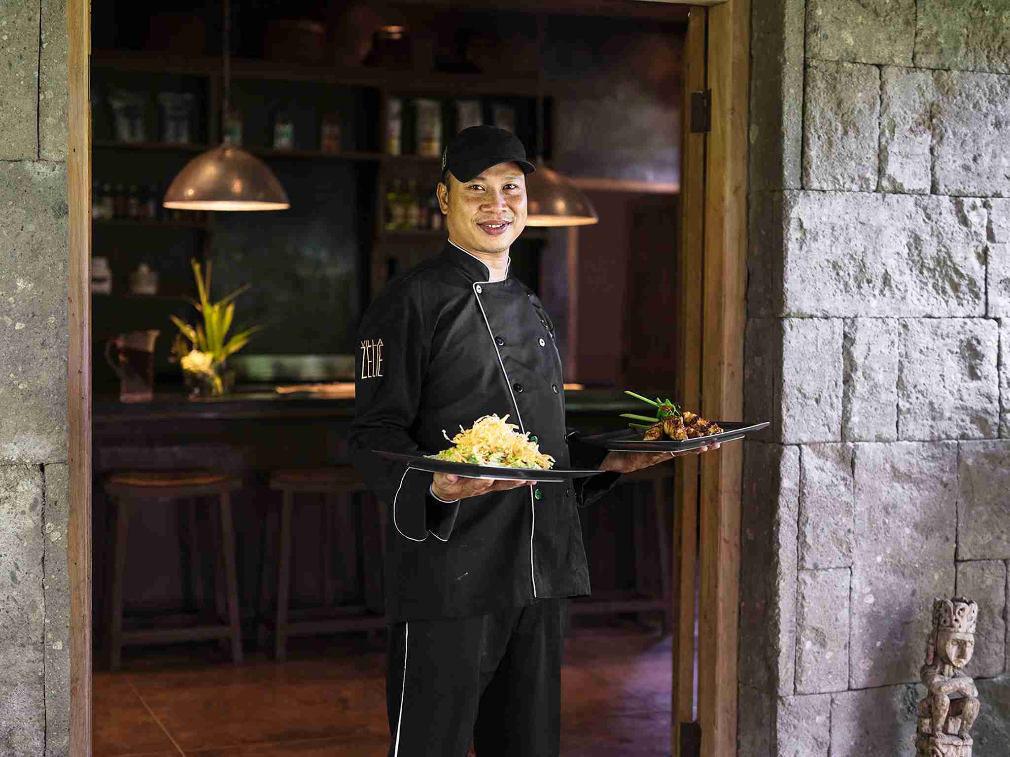  Villa Zelie - Chef and his foods
