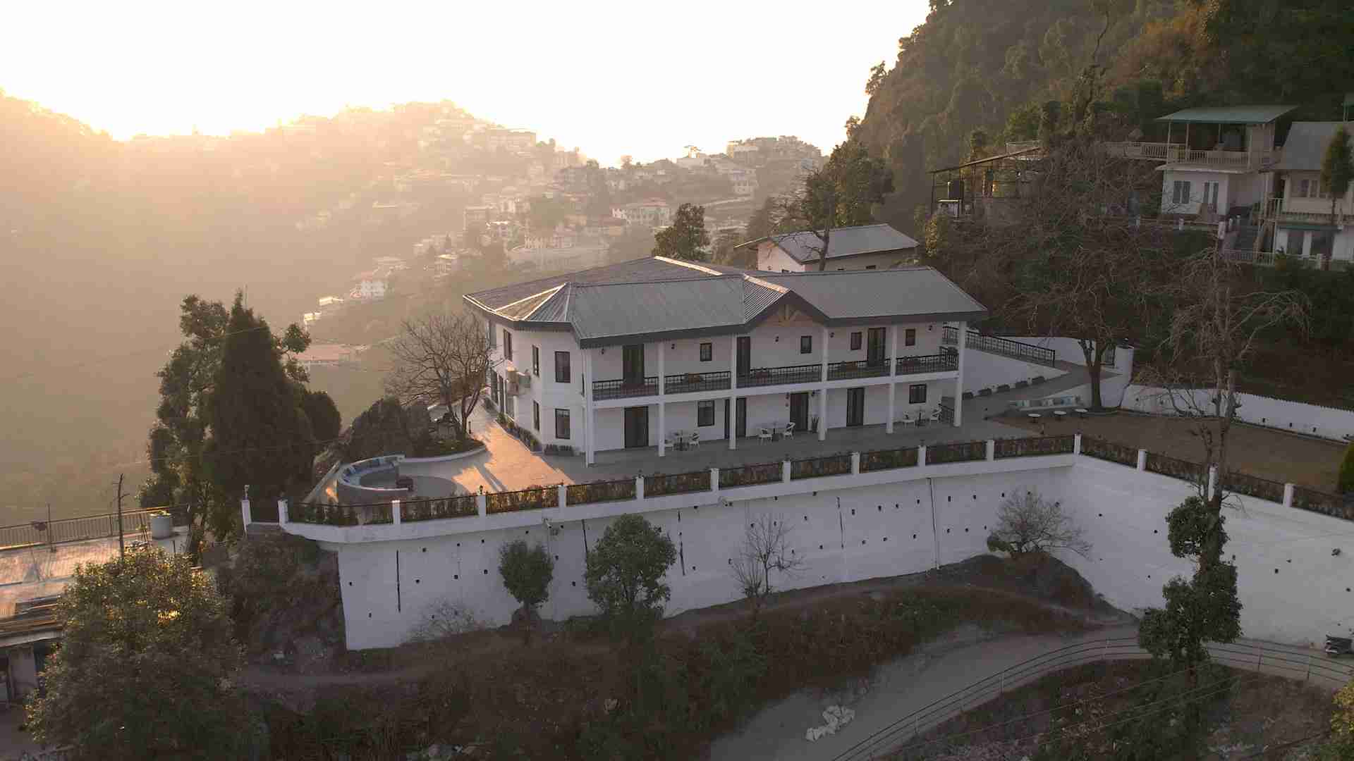 Ariel view | Airyland Estate, Mussoorie
