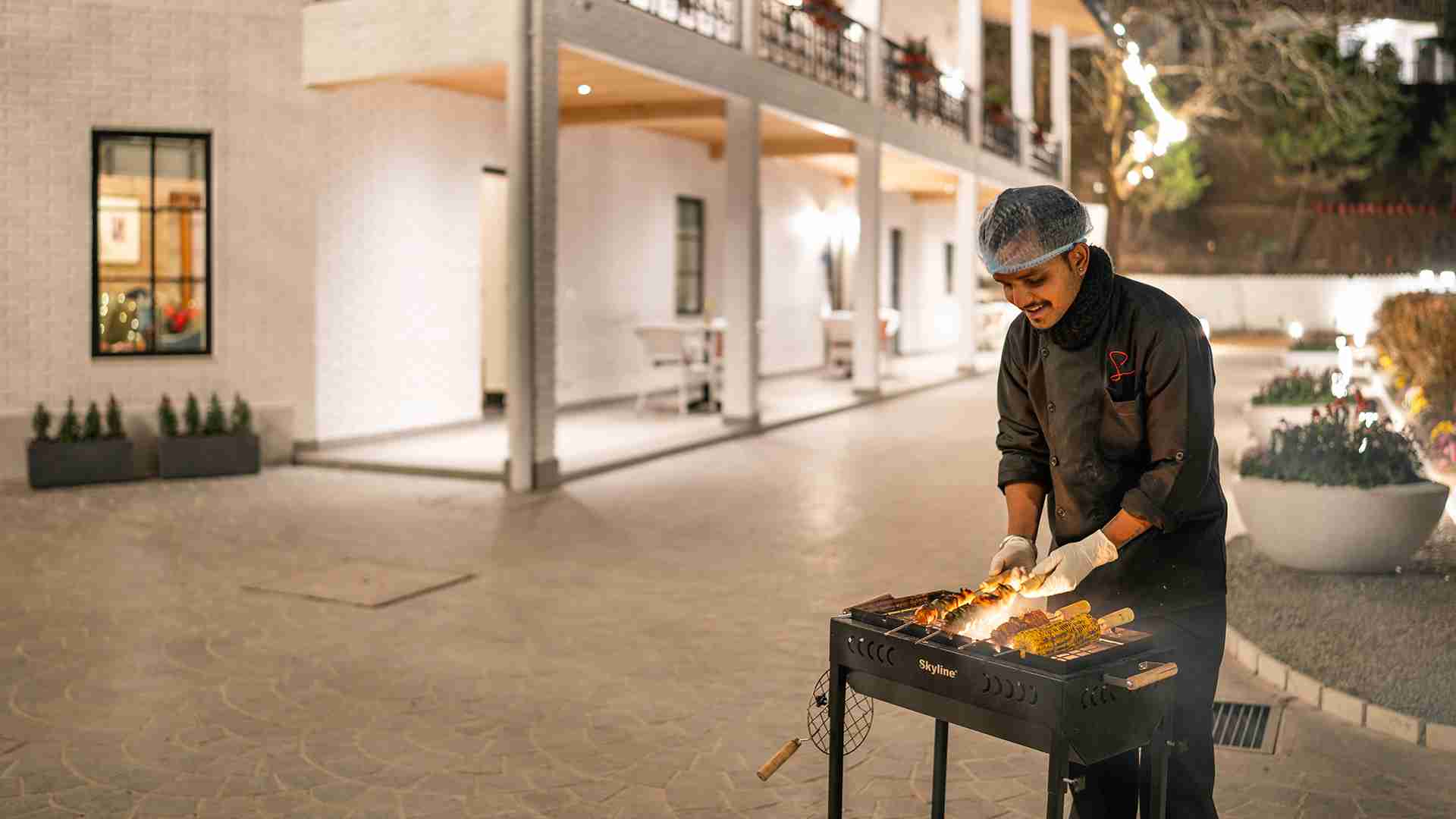 Barbecue Night - Villa In Mussoorie | Airyland Estate