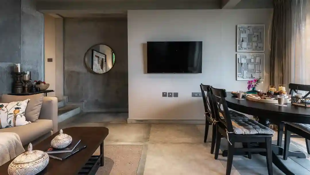Living & Dining | Luxury Rentals - Amani Villas 10A by Lohono Stays