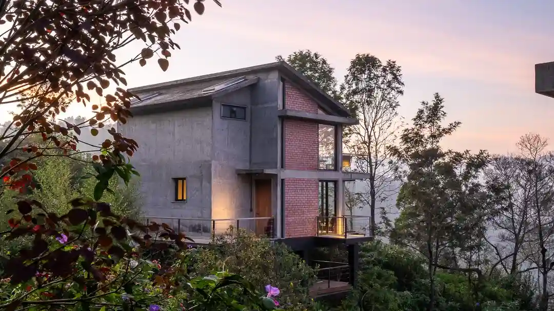 Evening Facade | Entrance | Amani Nature Retreat Coonoor
