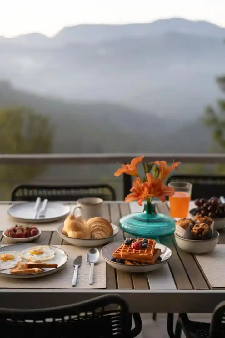 Breakfast Spread | Best Villa in Coonoor | Villa 12A