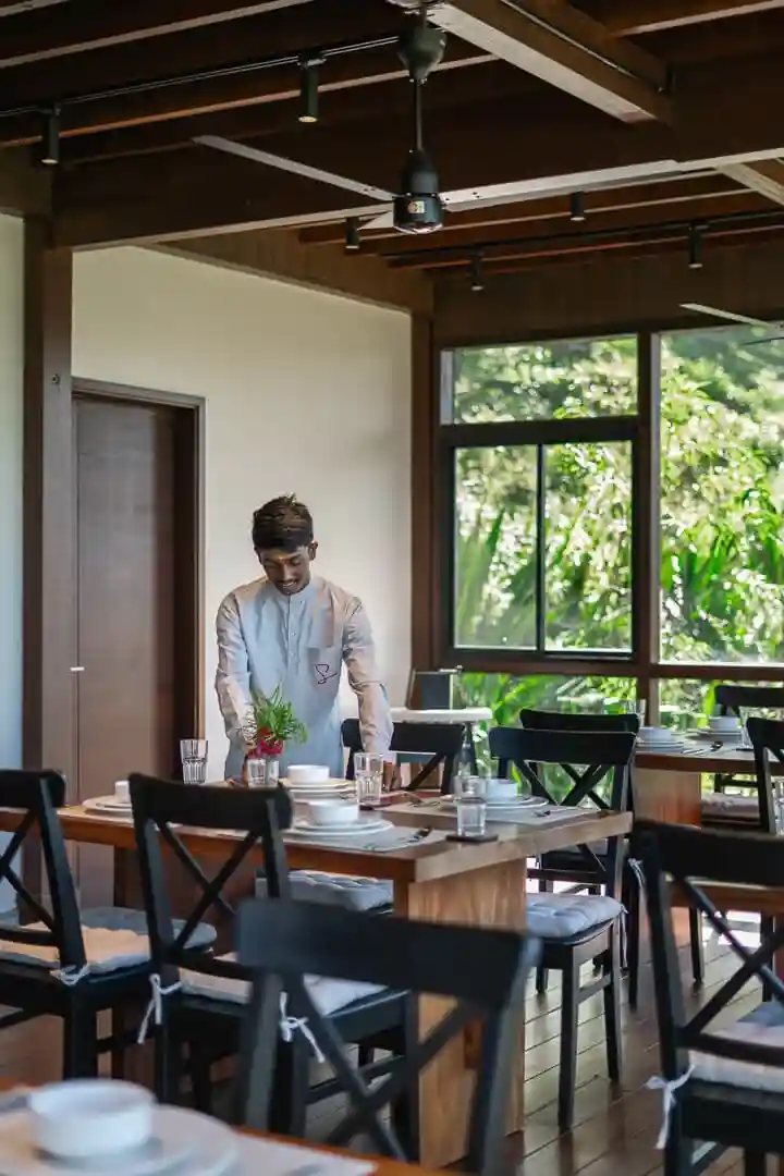 Resturant Area | Food with view | Amani Villas by Lohono Stays