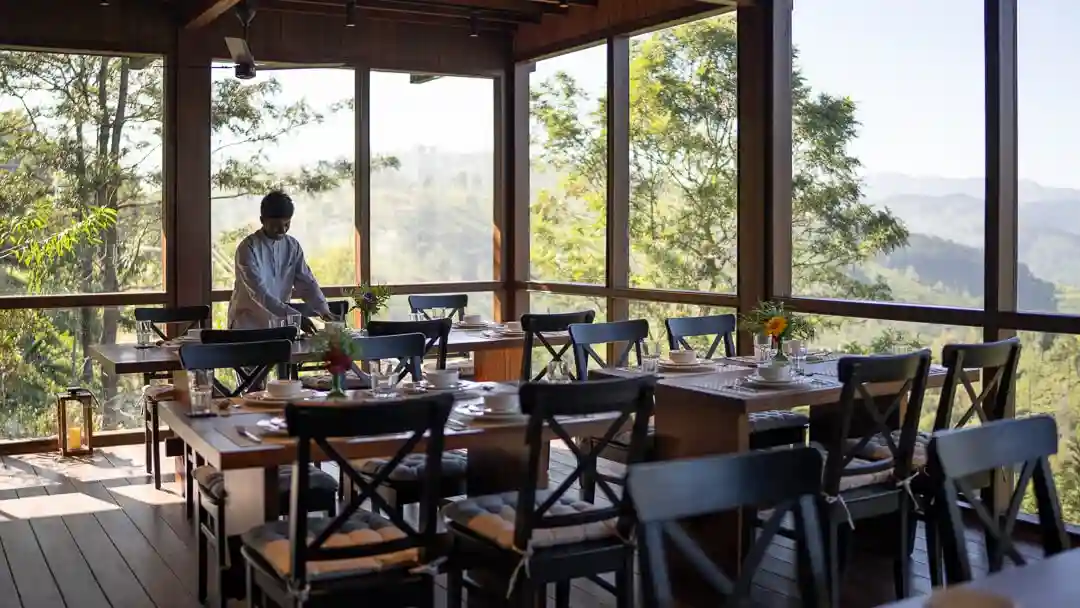 Resturant Area | Food with view | Villa 9B by Amani Villas