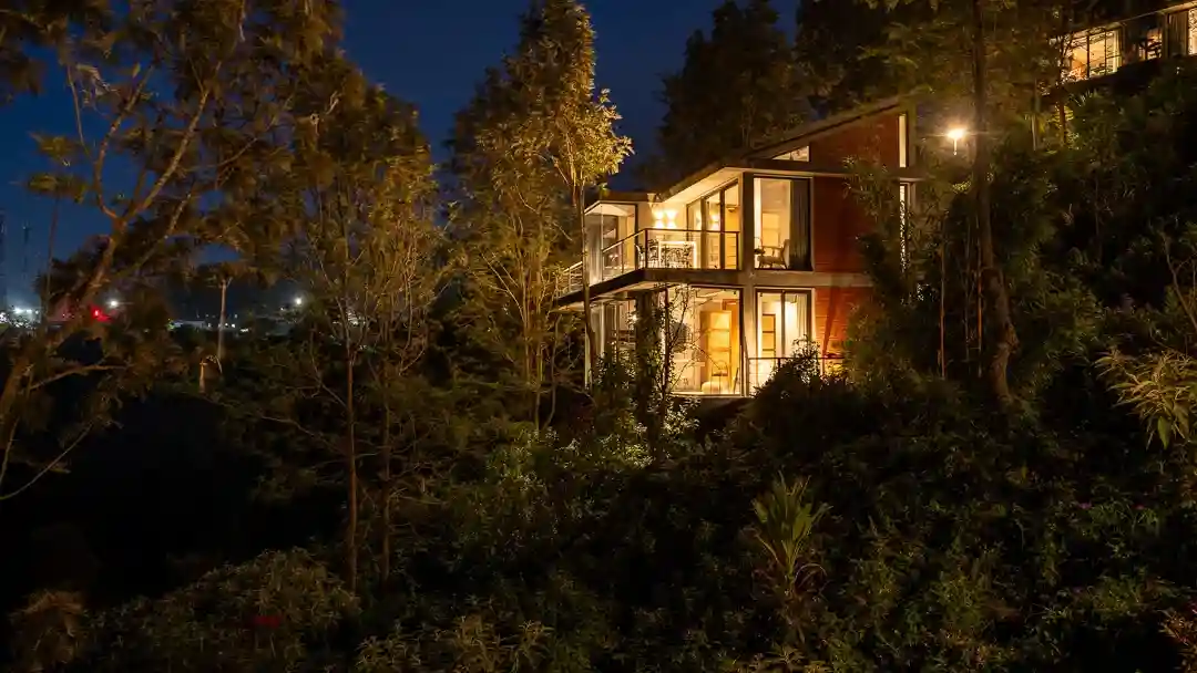 Night Facade | Amani Nature Retreat Coonoor by Lohono Stays