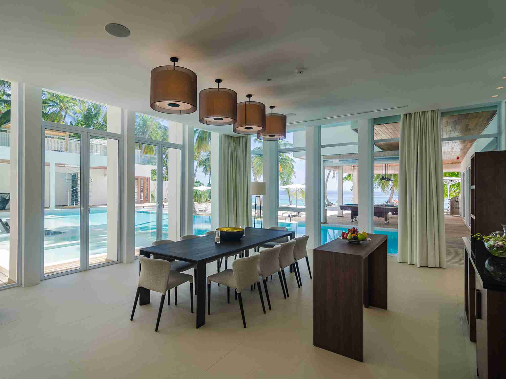 The Amilla Villa Estate - Dine in style