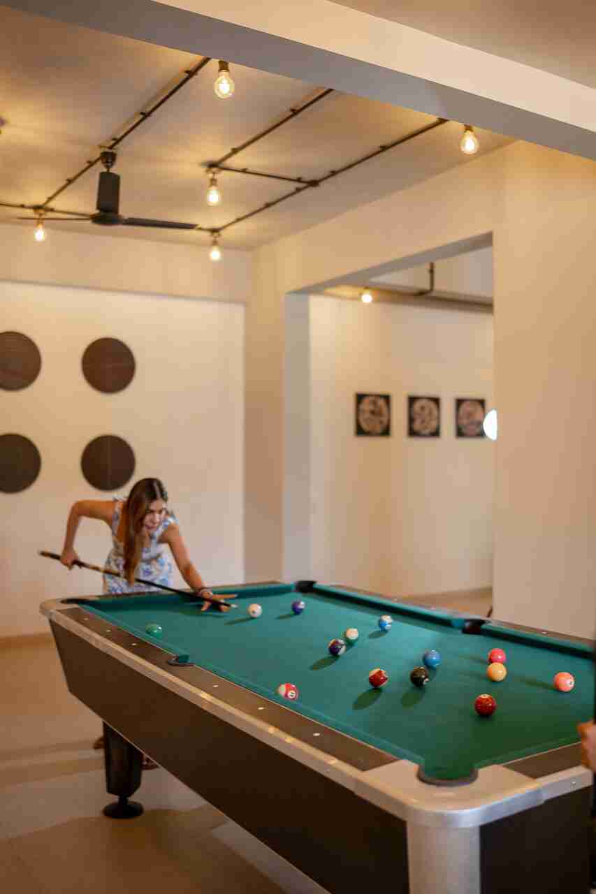 Games Room | Bamboo Breeze by Lohono Stays
