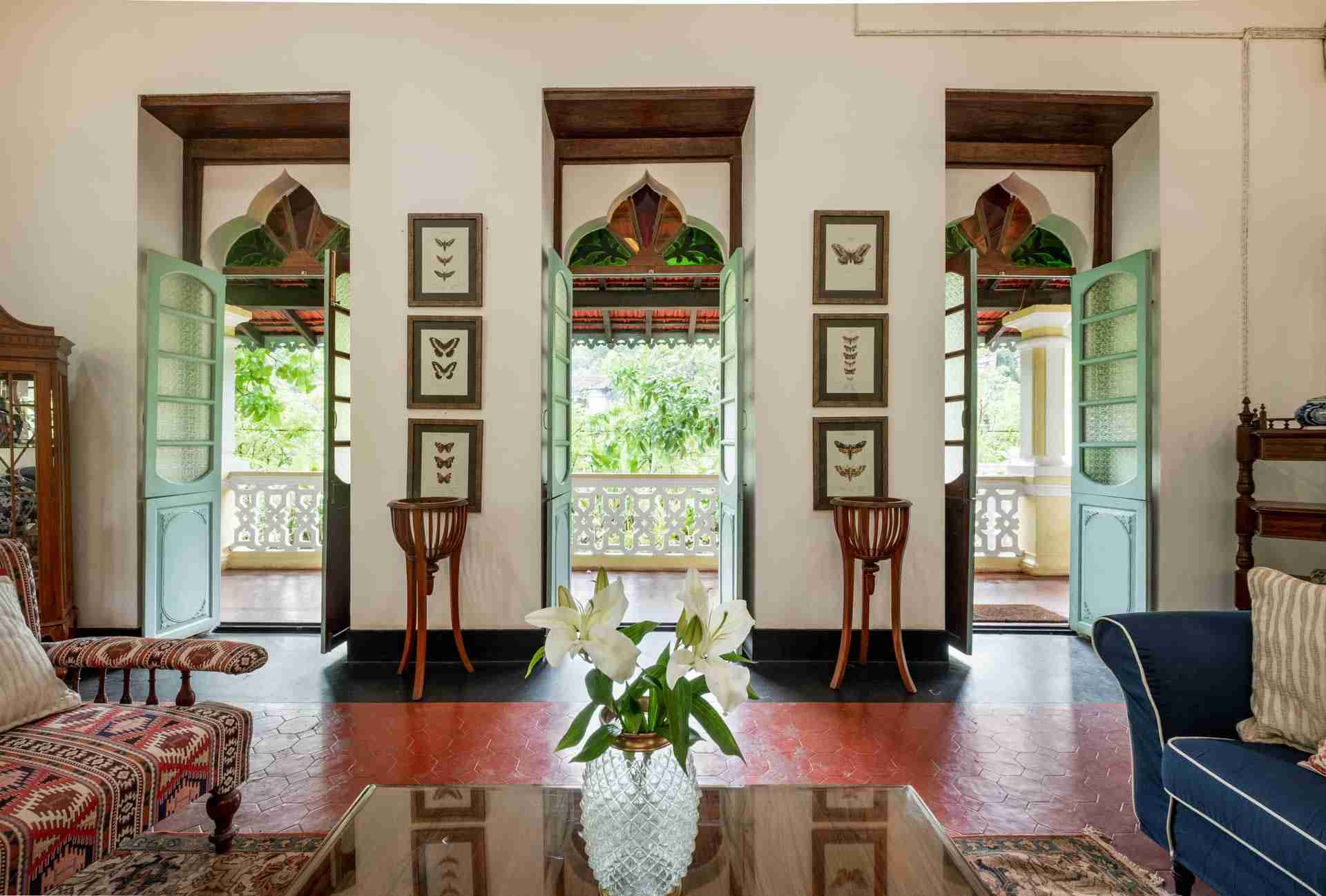 Bastora House - Heritage Home Living Area - Outdoor View