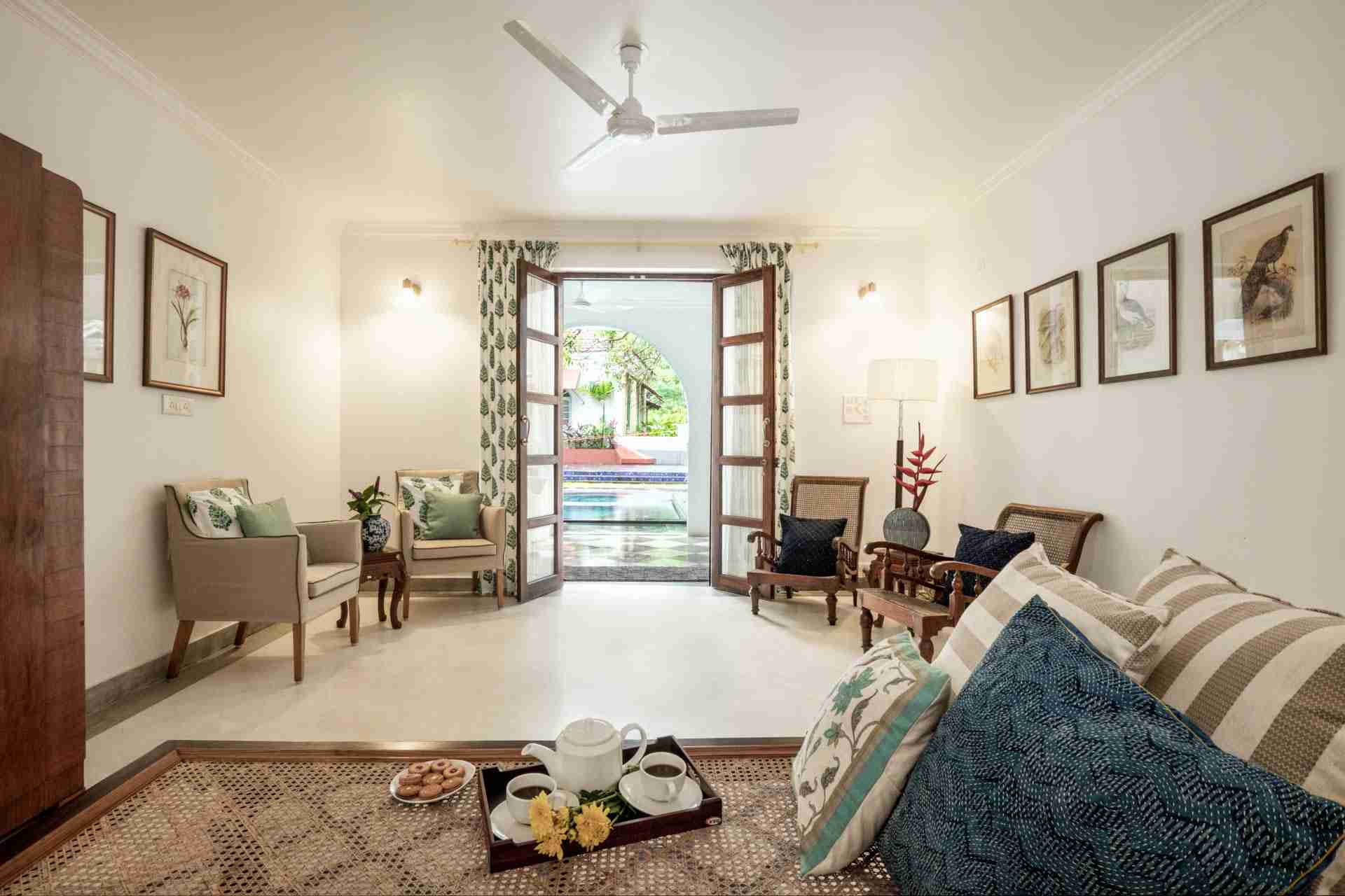 Bastora House - New Wing Bedroom 3 Seating Area