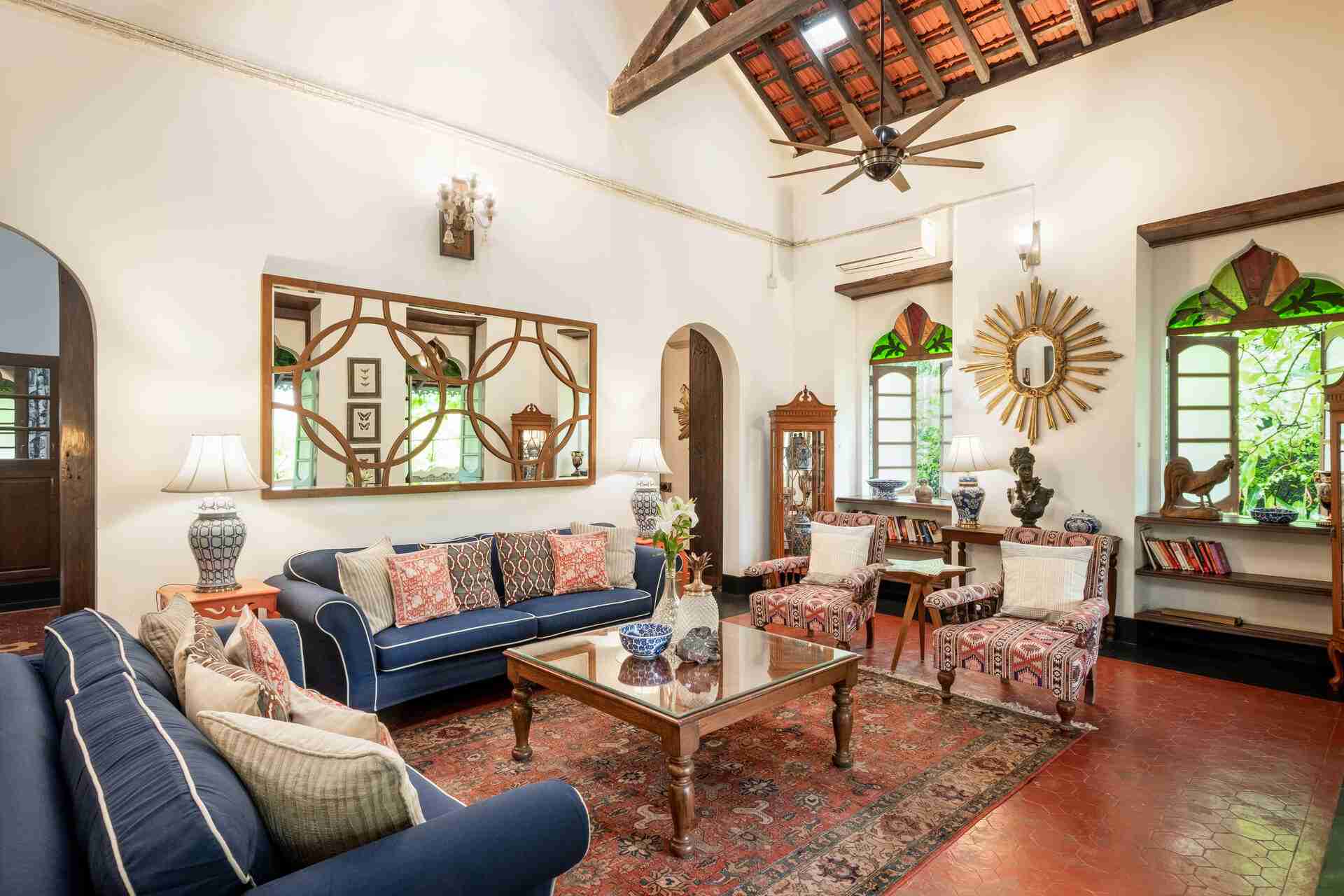 Bastora House - Heritage Home Living Area